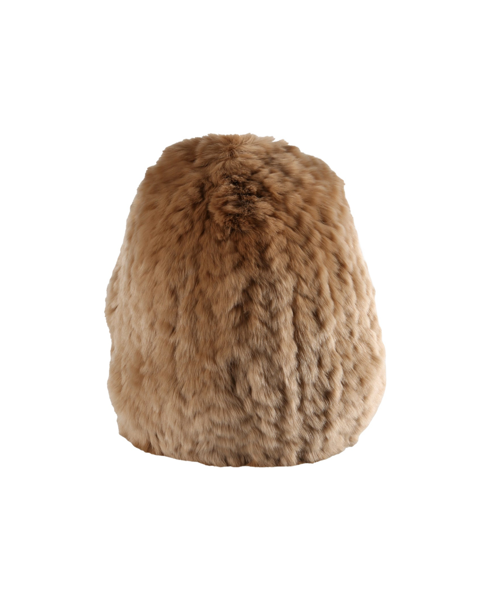Yves Salomon Warm Fuzzy Hat In Brown