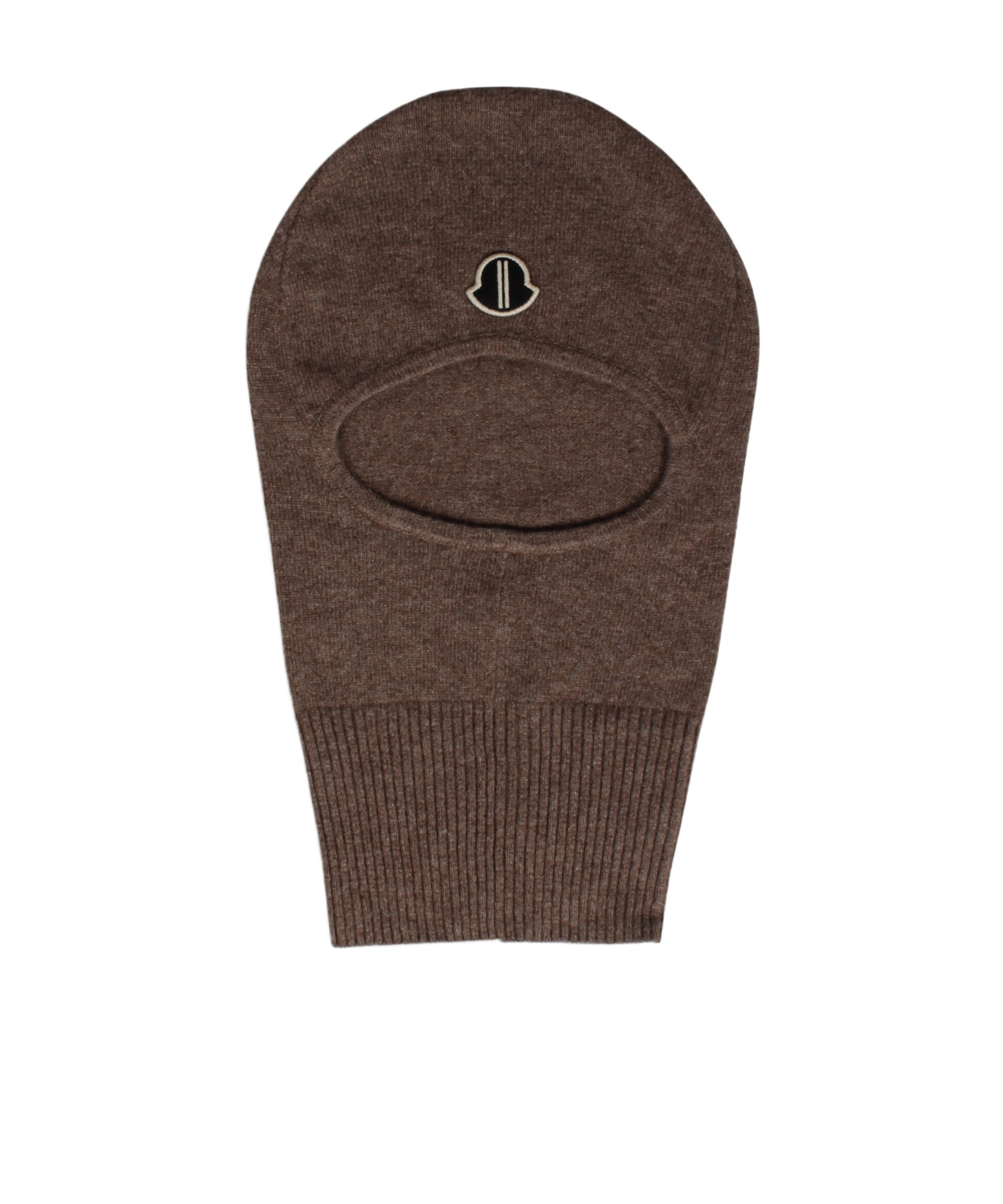 Moncler X Rick Owens Wool And Cashmere Balaclava In Brown