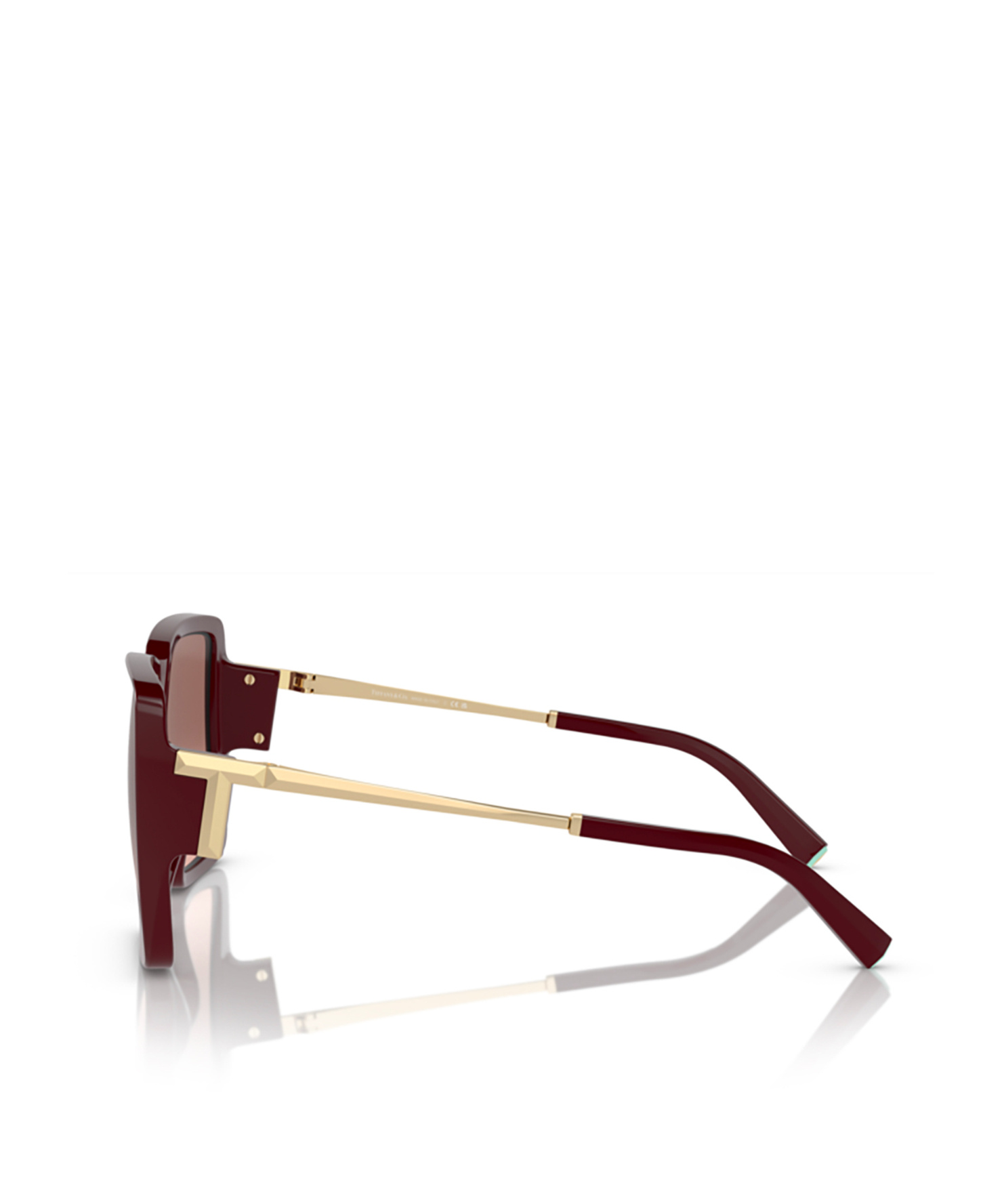 Tiffany & Co 55mm Gradient Square Sunglasses In Brown