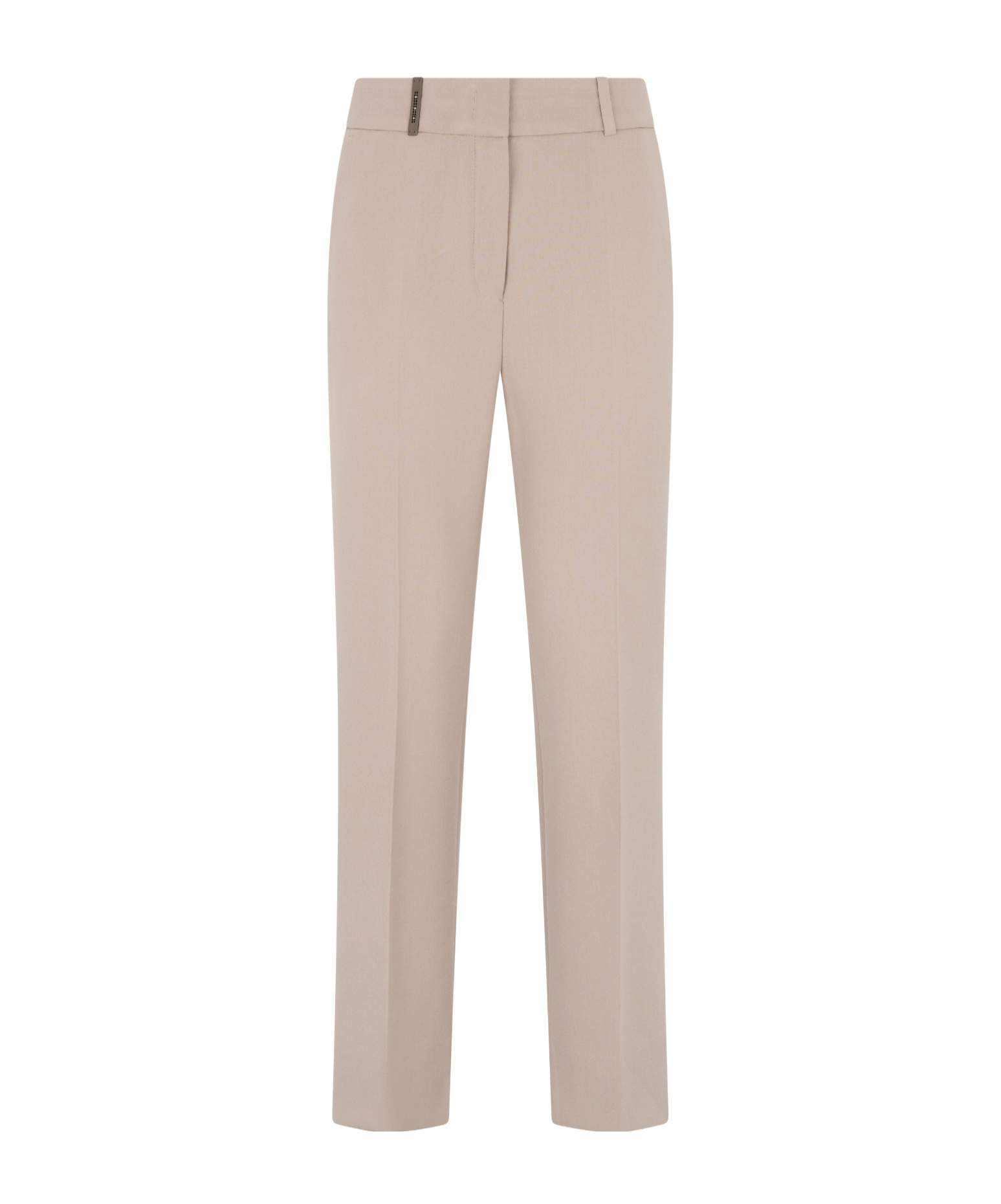 Peserico Straight-leg Trousers In Gray