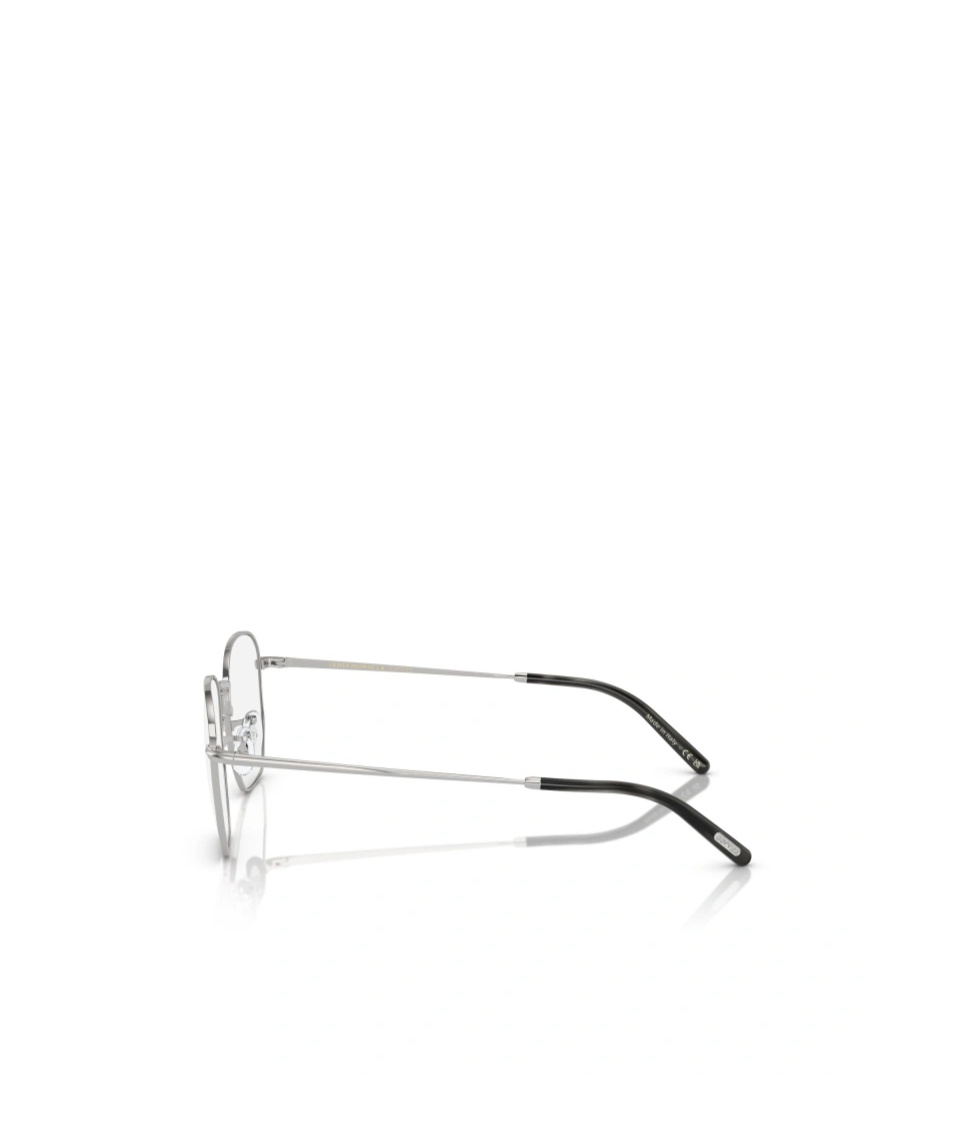 Oliver Peoples Geometric Frame Plain Mirror In Brown