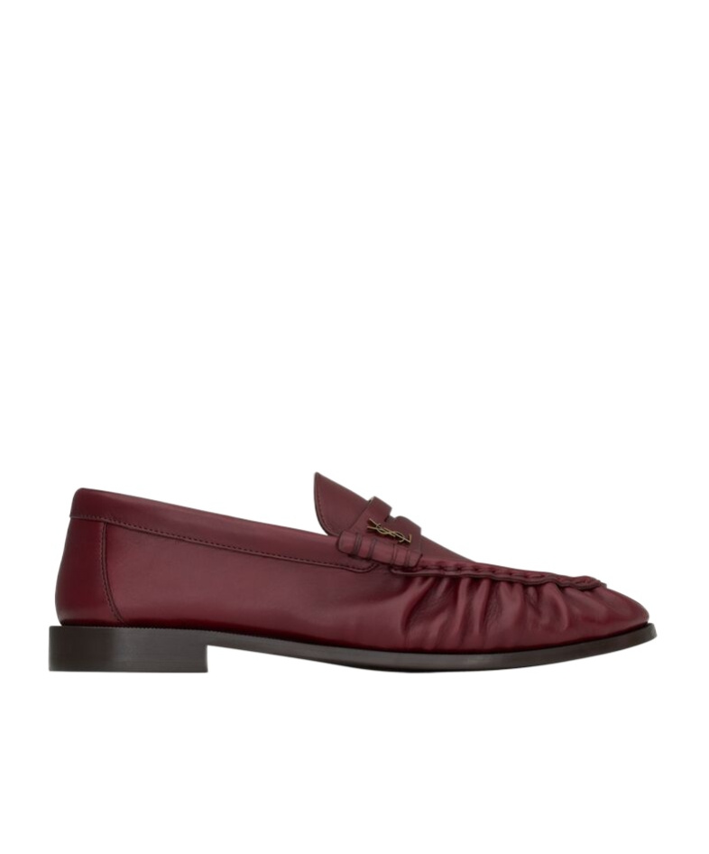 Saint Laurent Le Loafer Supple In Smooth Leather