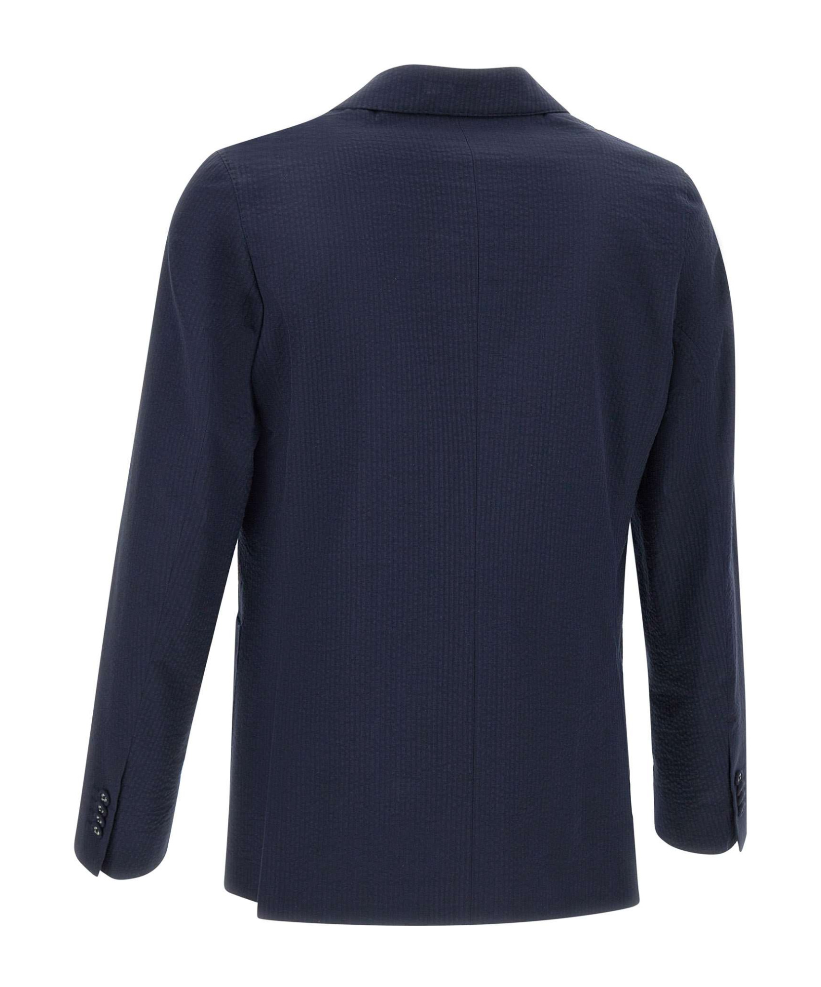 OFFICINE GENERALE DOUBLE BREASTED FOUR BUTTONS JACKET 