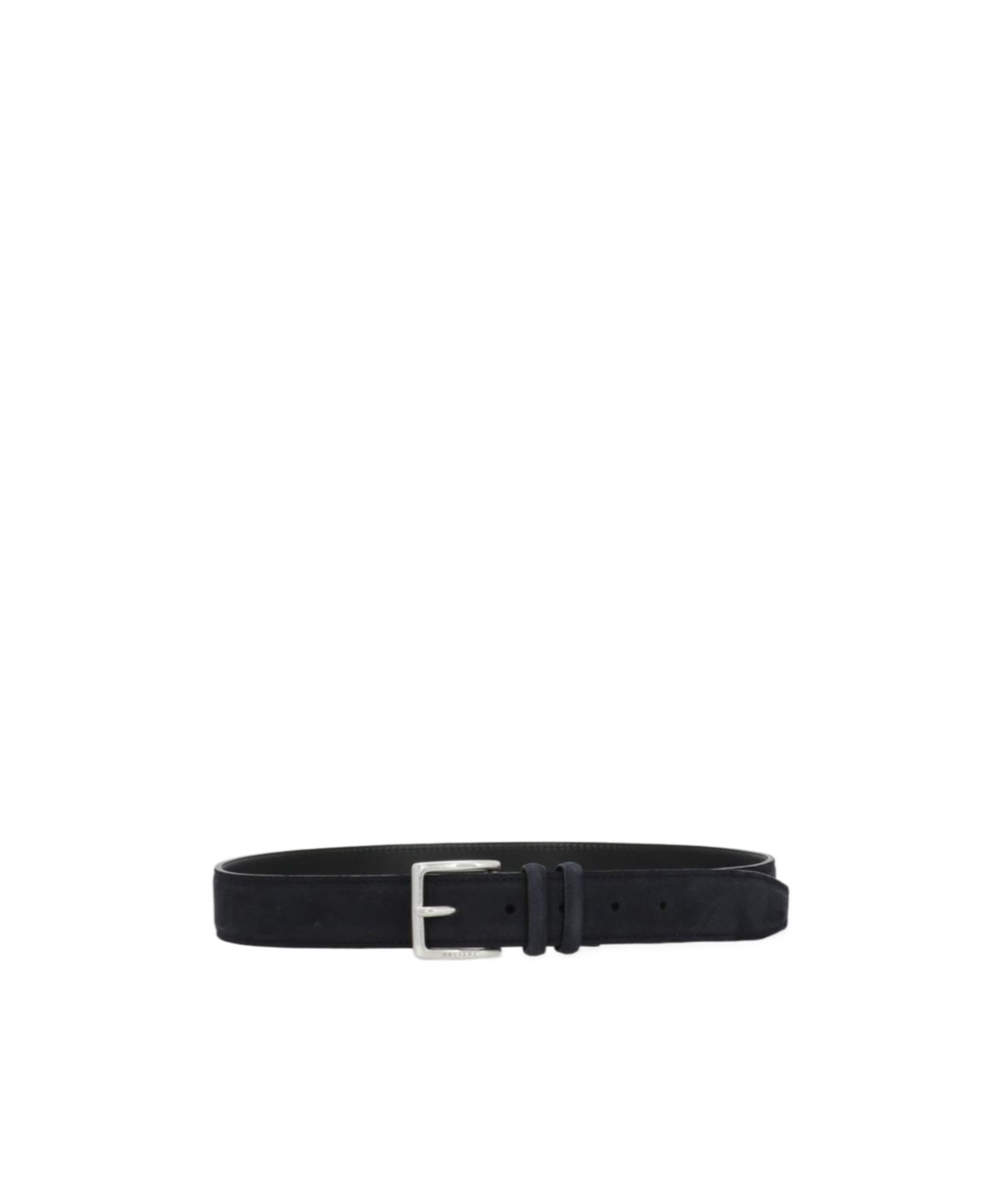 Orciani Pebbled Logo-buckle Belt In Orange