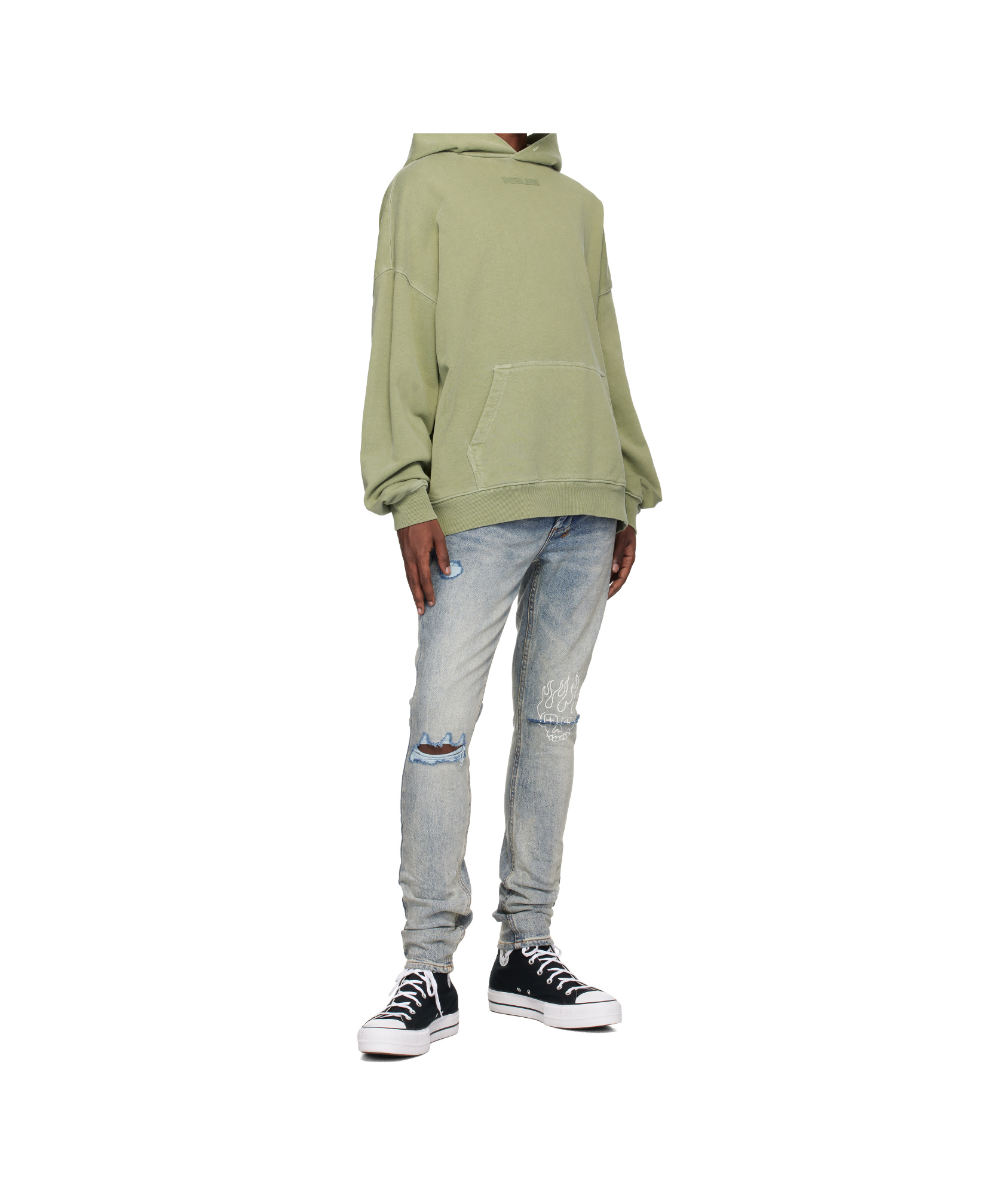 KSUBI BLUE VAN WINKLE STAIRWAY JEANS