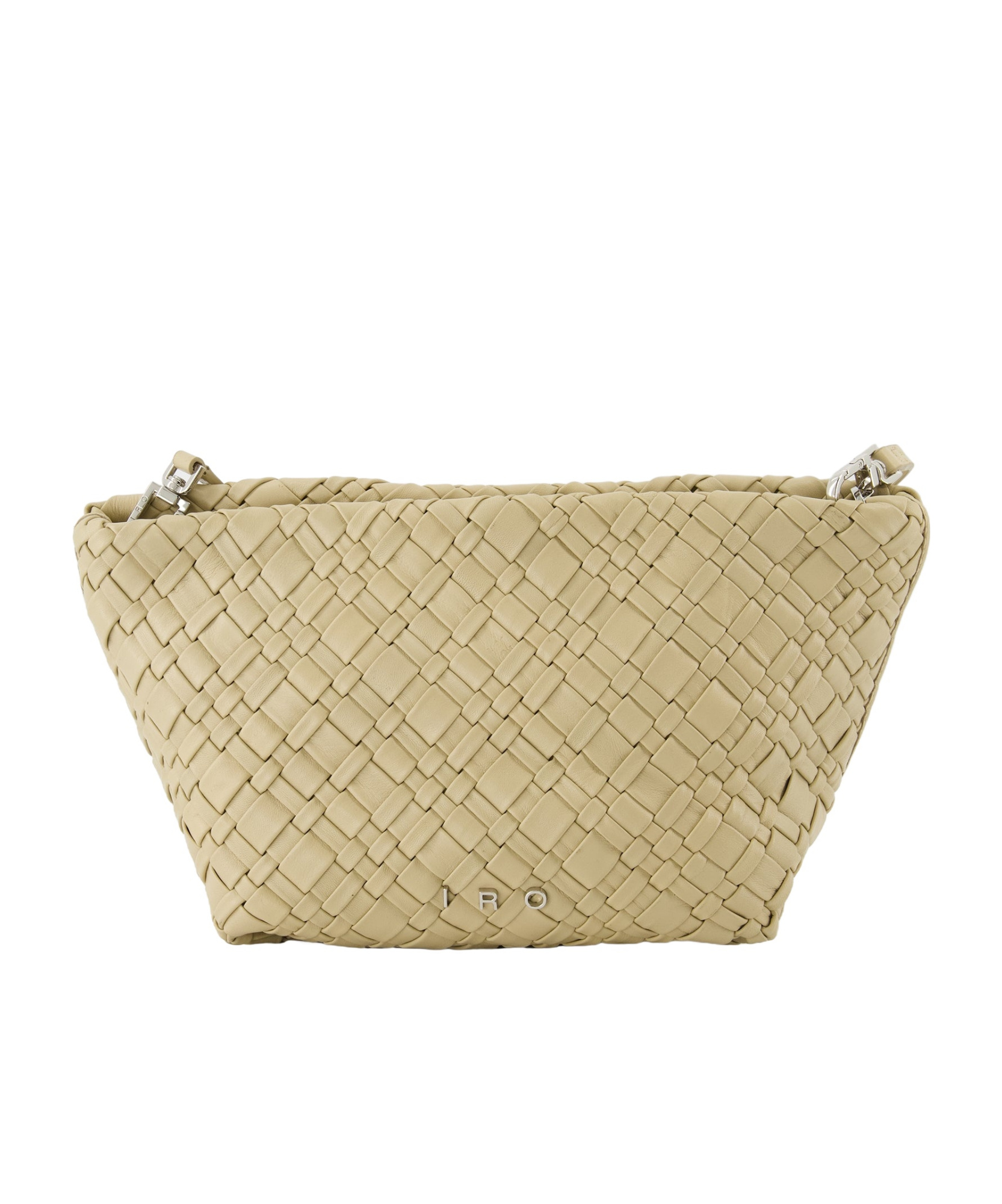 Iro Knitted Cross-body Bag In Nude
