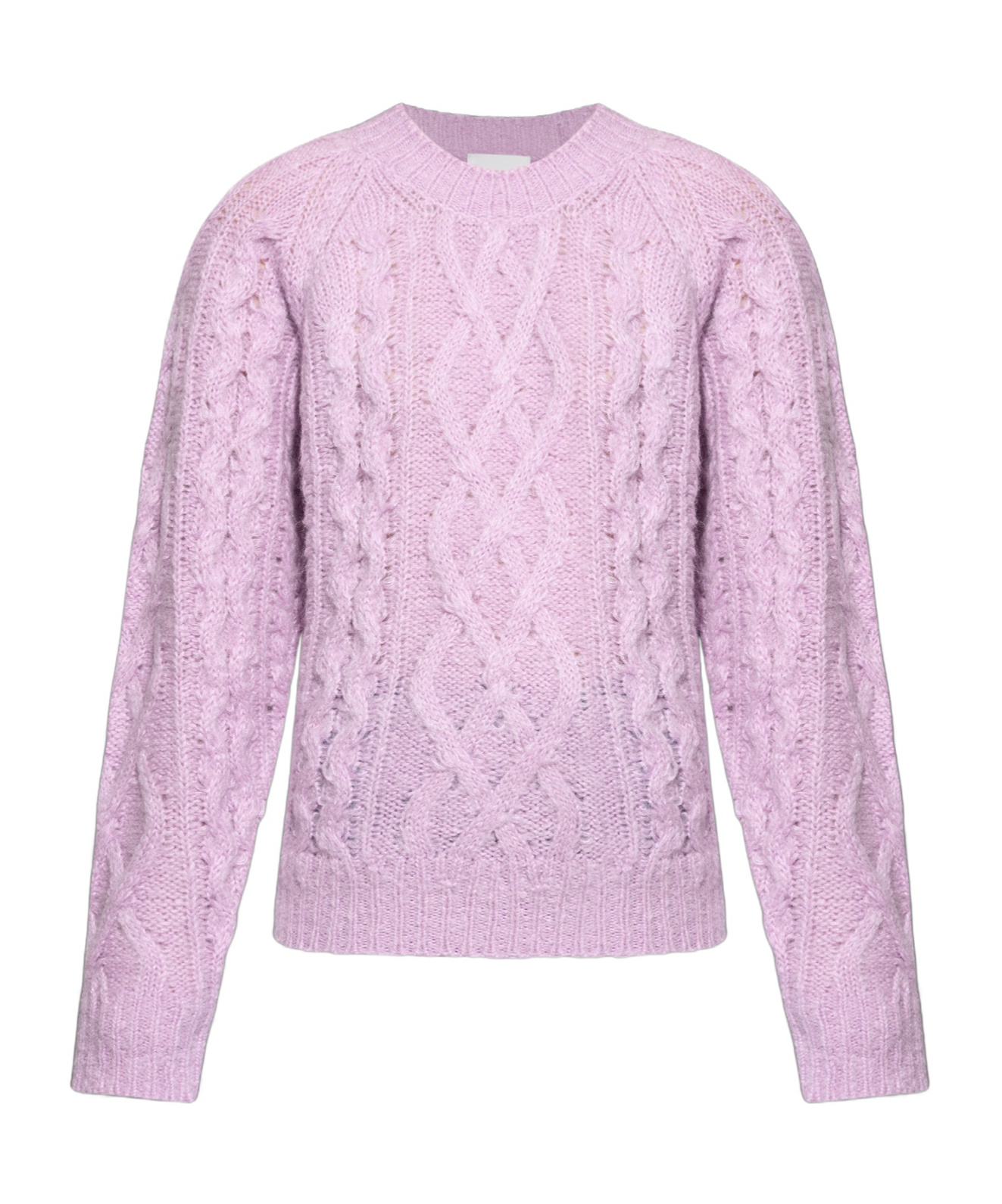 Isabel Marant Étoile Cable-knit Sweater In Pink