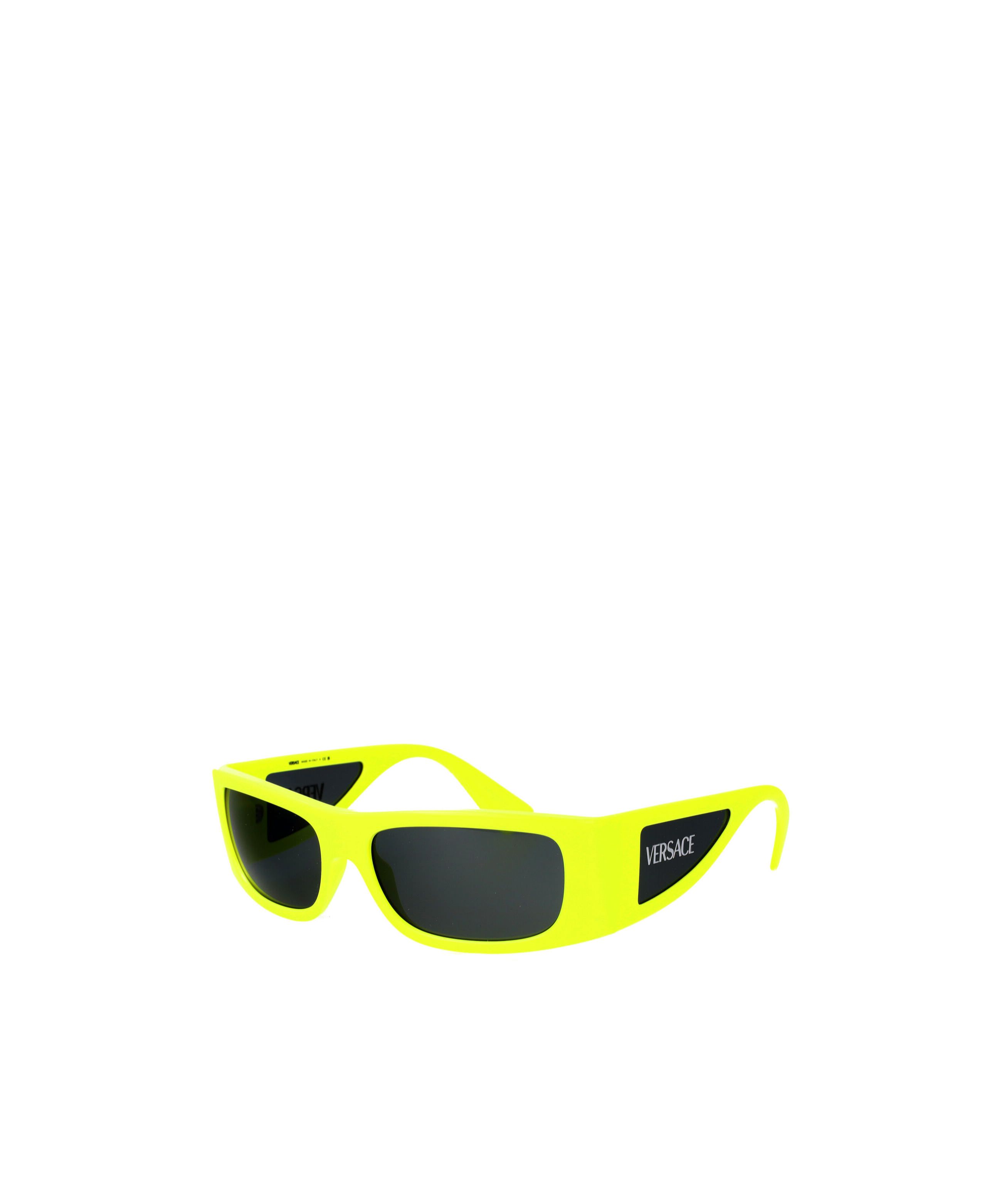 Versace Rectangle-frame Sunglasses In Black