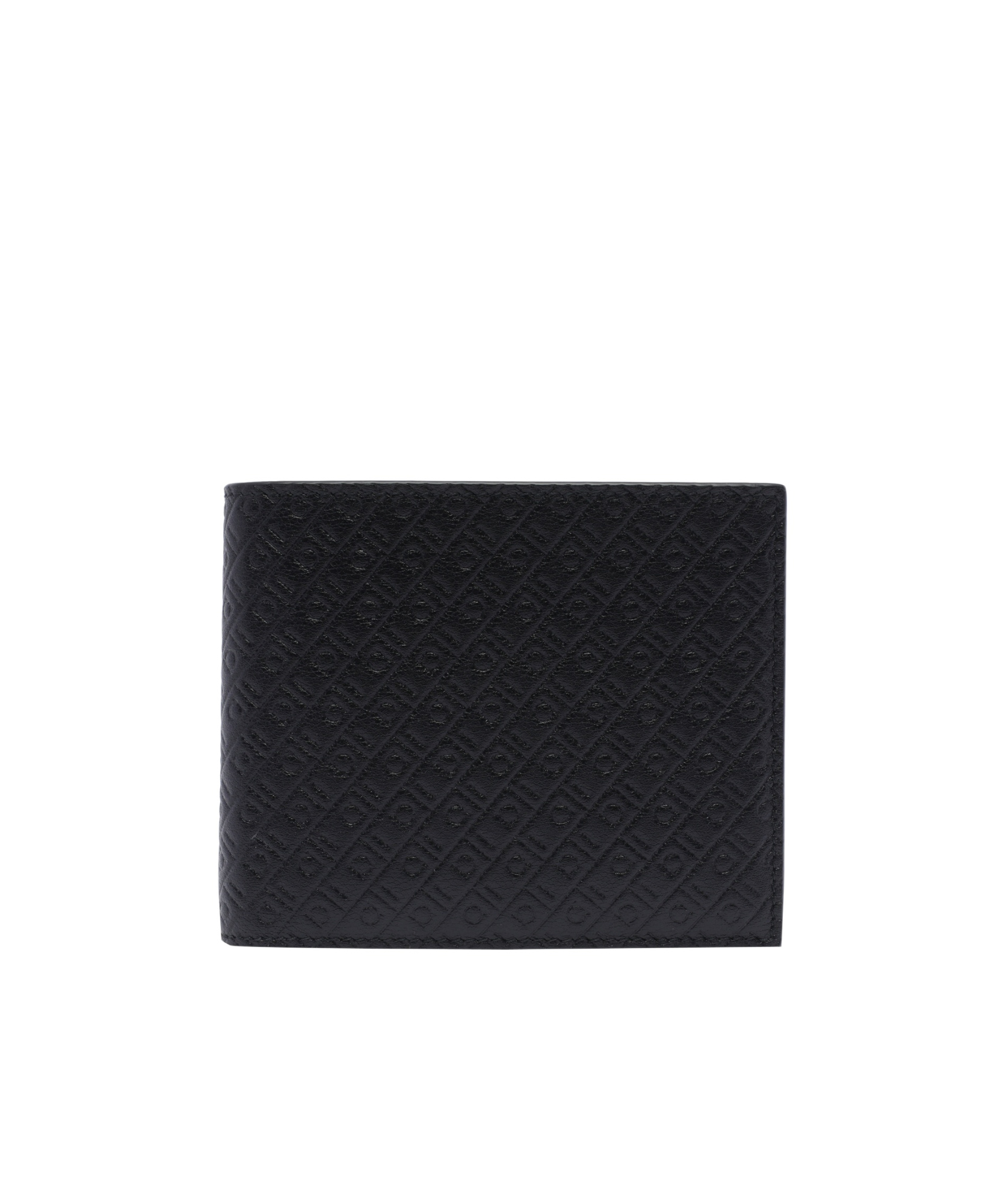 Shop Ferragamo Gancini Bi-fold Vard Holder In Black