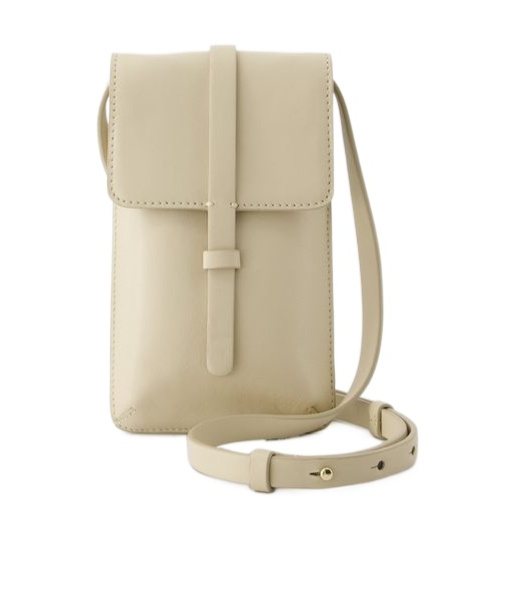 Ines De La Fressange Leonore Crossbody In Nude