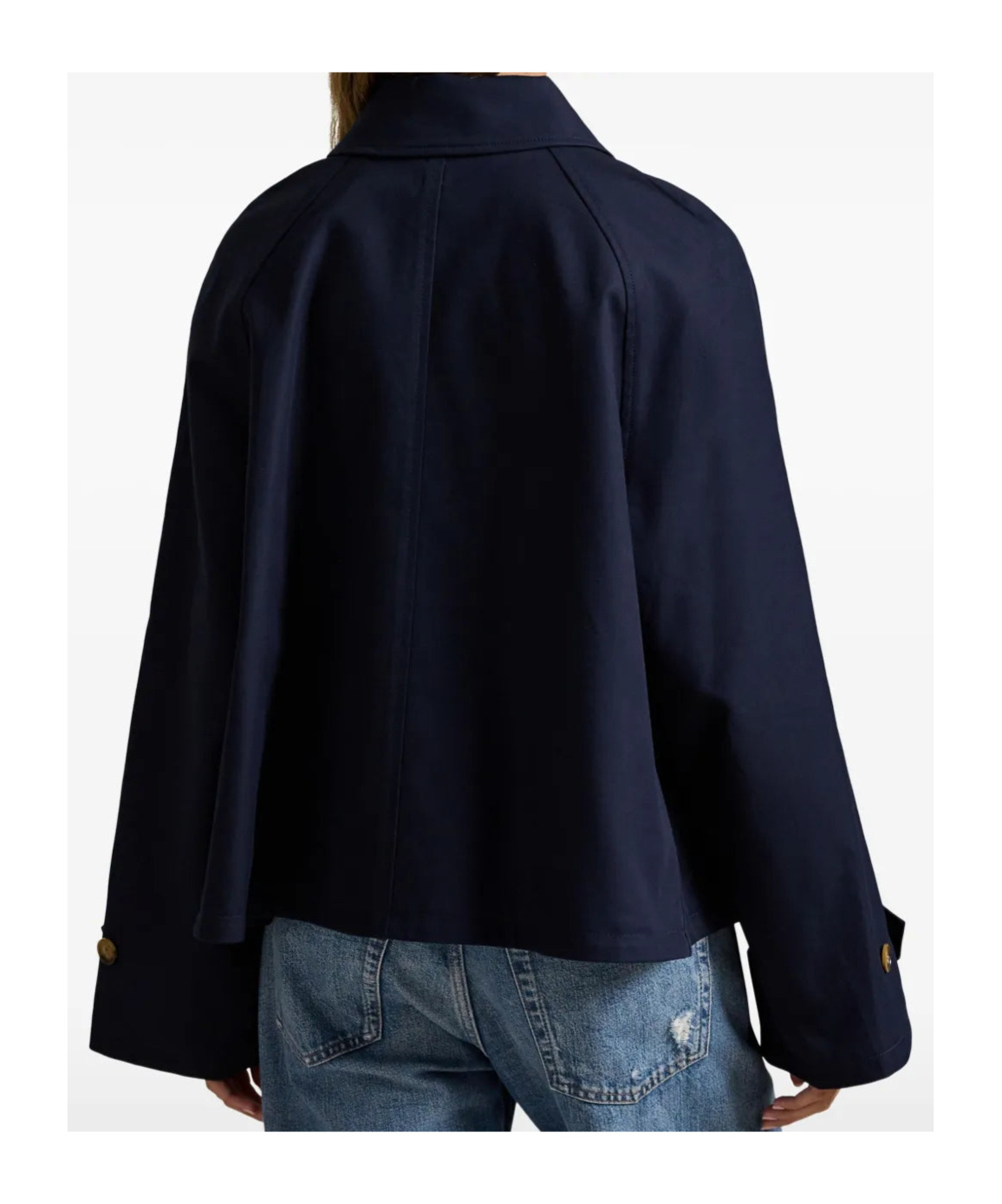 Polo Ralph Lauren Buttoned Jacket In Brown