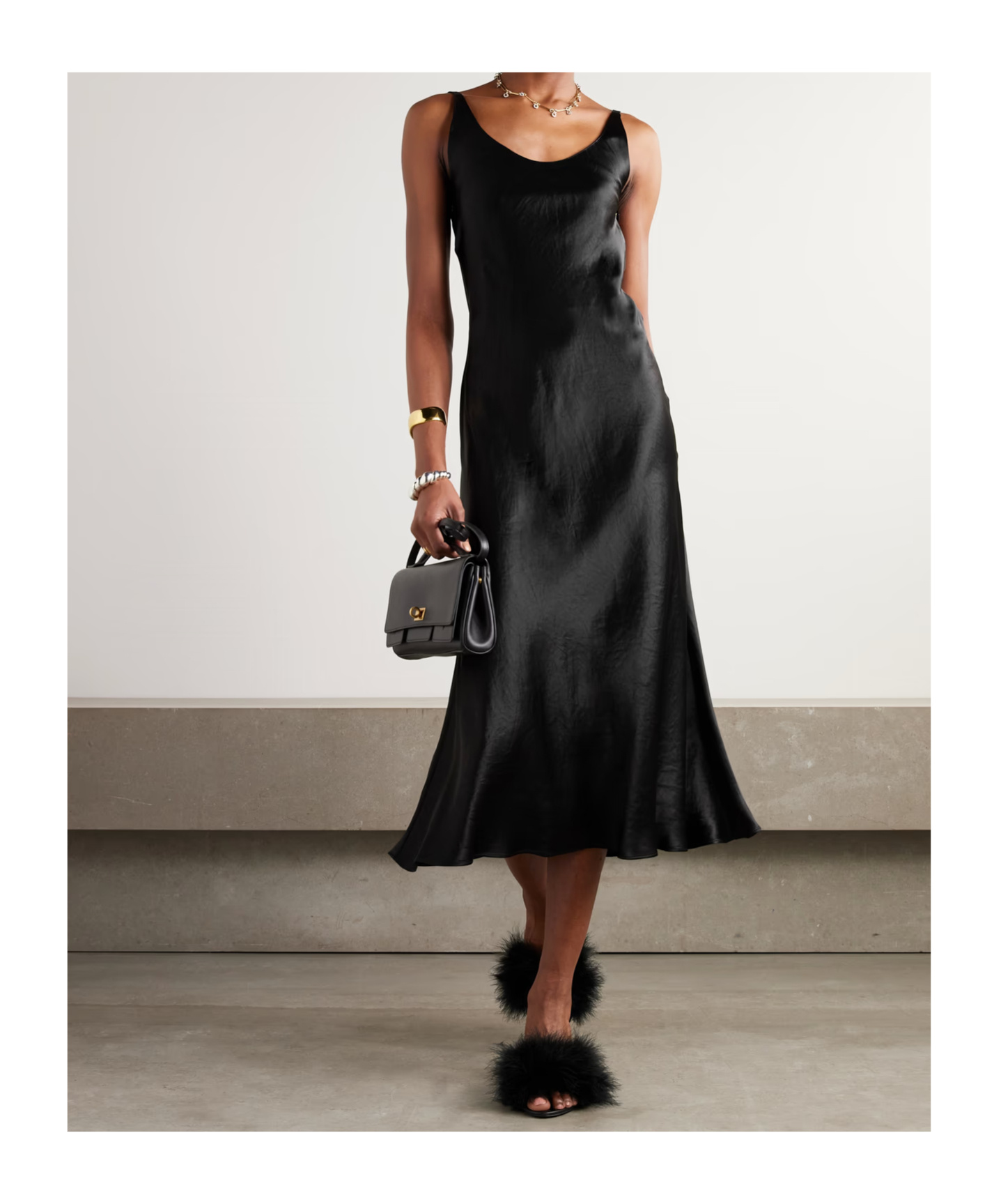 BALENCIAGA SUSPENDER DRESS