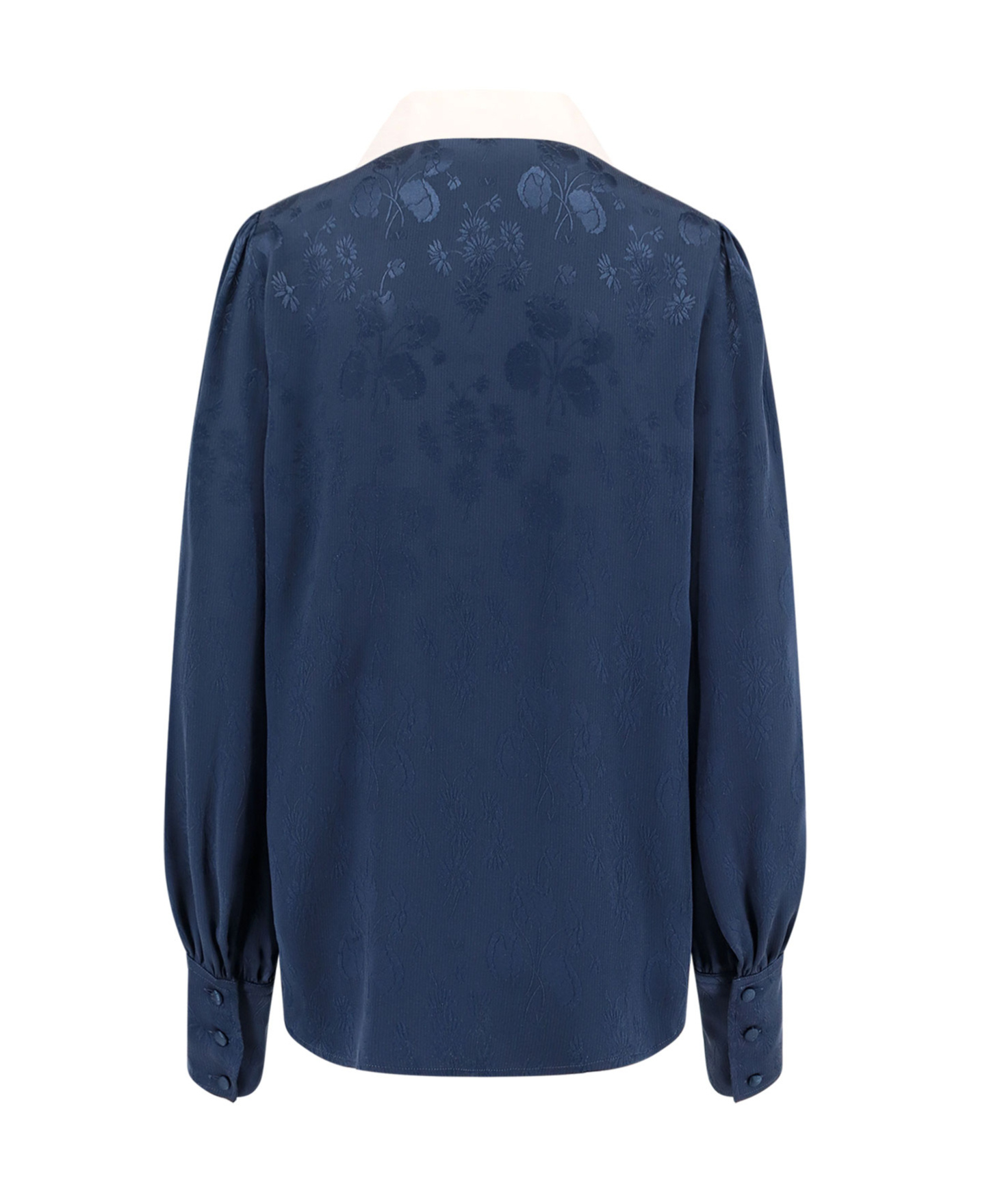 VALENTINO FLORAL-JACQUARD SHIRT 