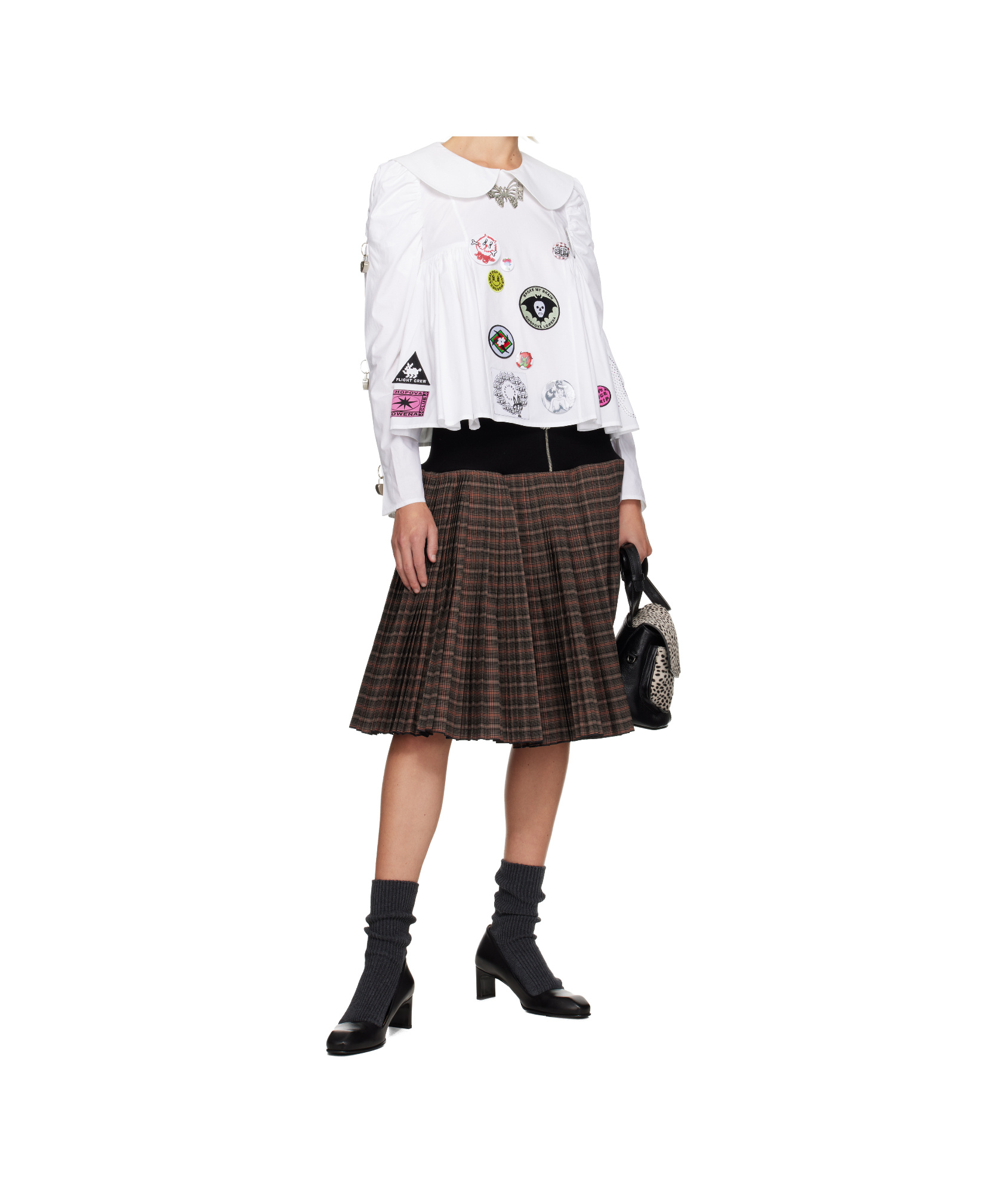 Chopova Lowena Alibi Blouse In White