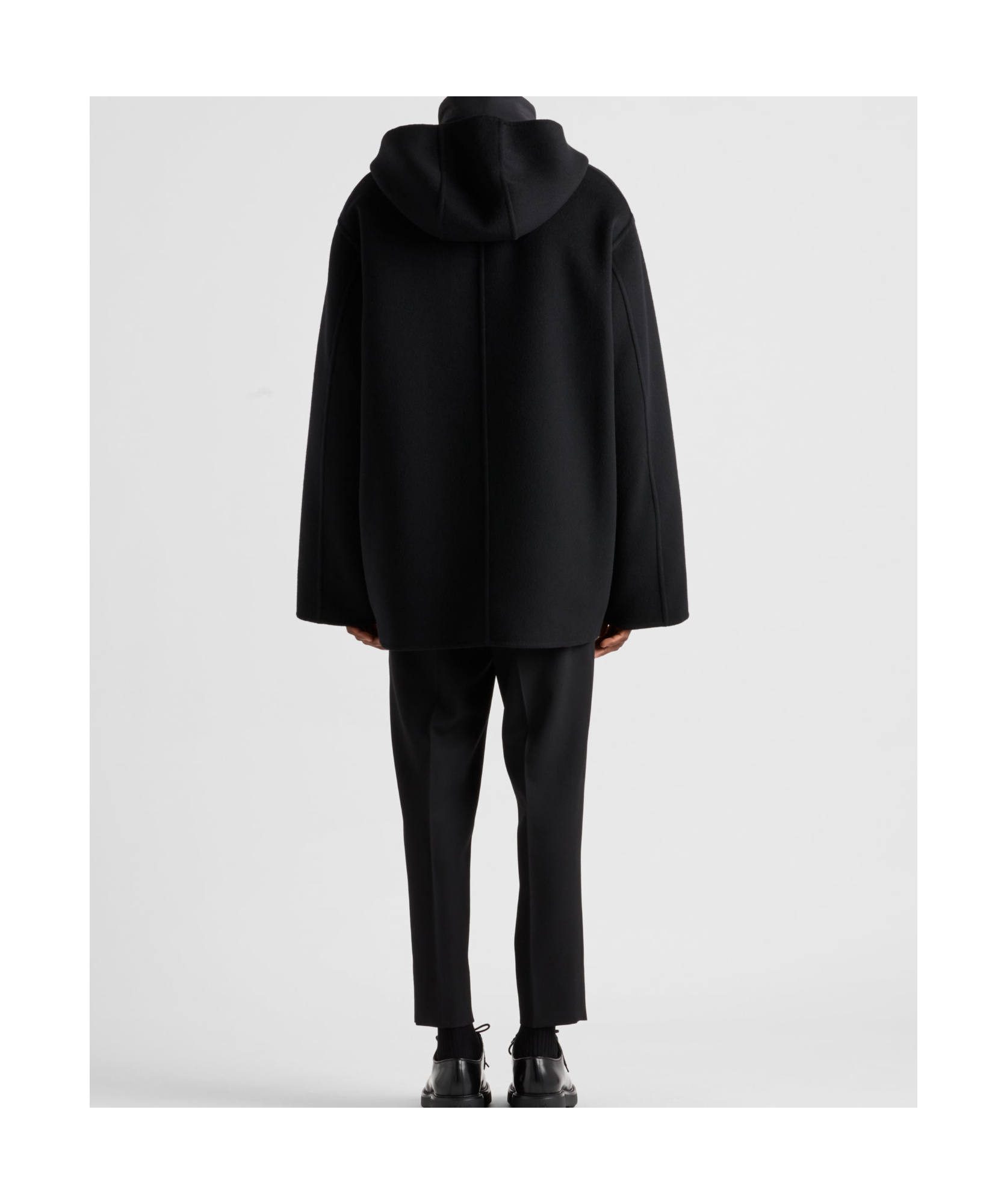 Prada Jacke Aus Wolle In Black