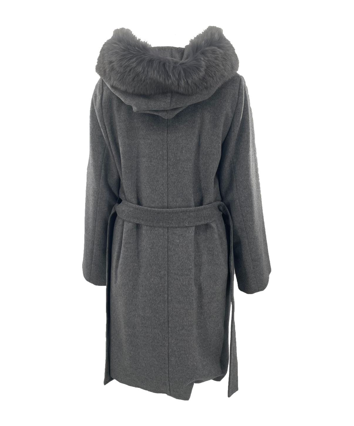 Max Mara Long-sleeved Coat In Black