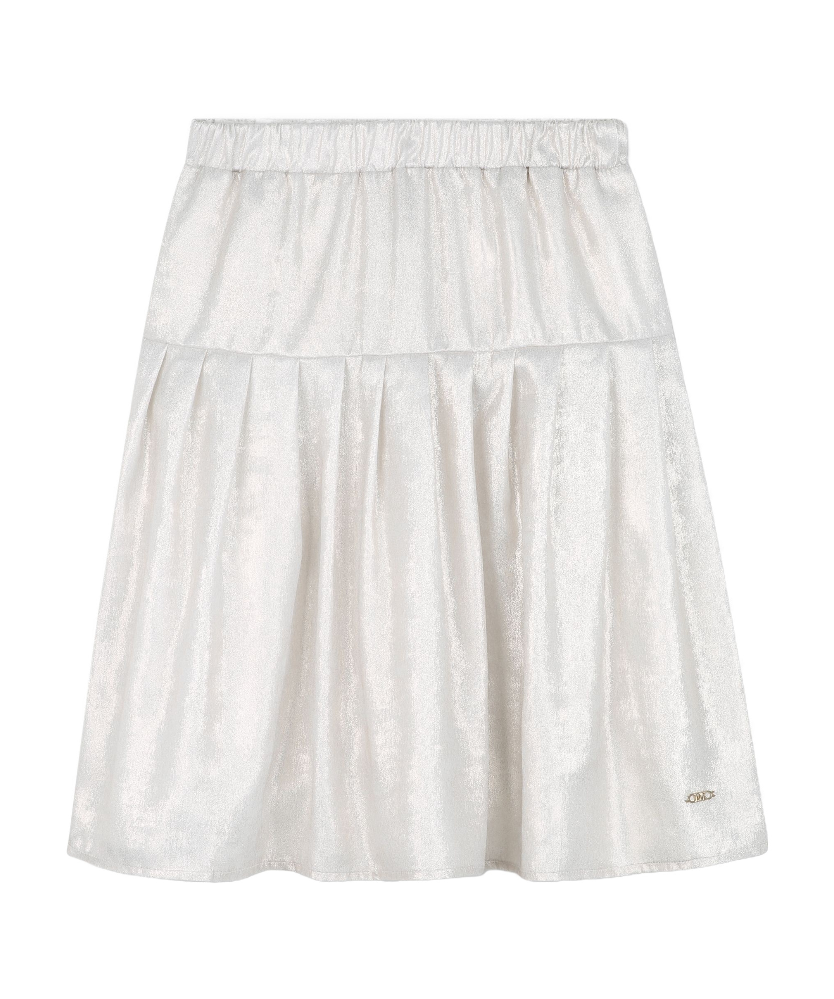 Michael Kors Pleated Skirt In Gray