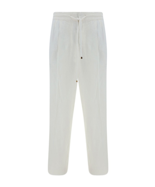 Brunello Cucinelli Cotton Sweatpants In White