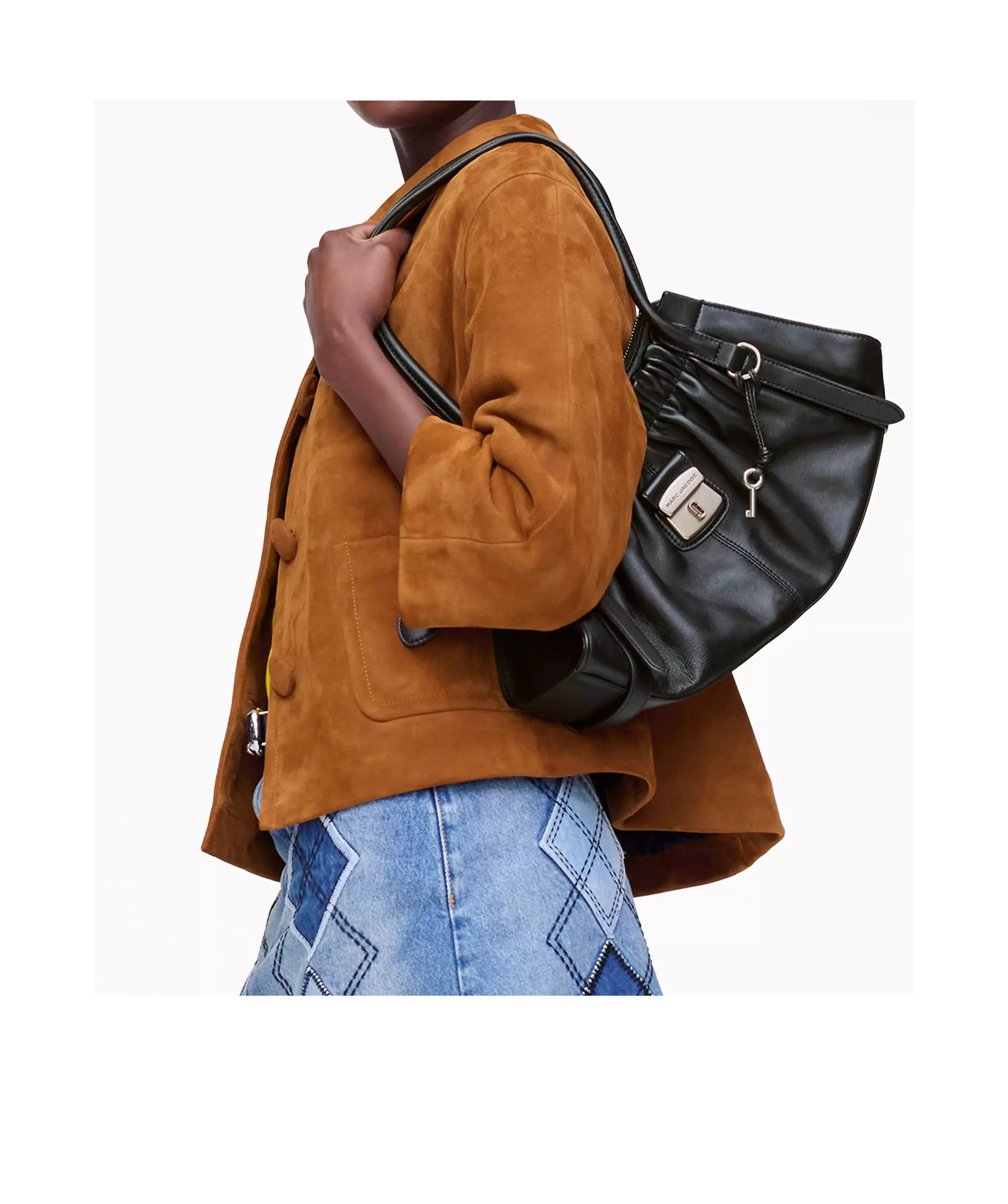 Marc Jacobs Cristina Satchel In Black
