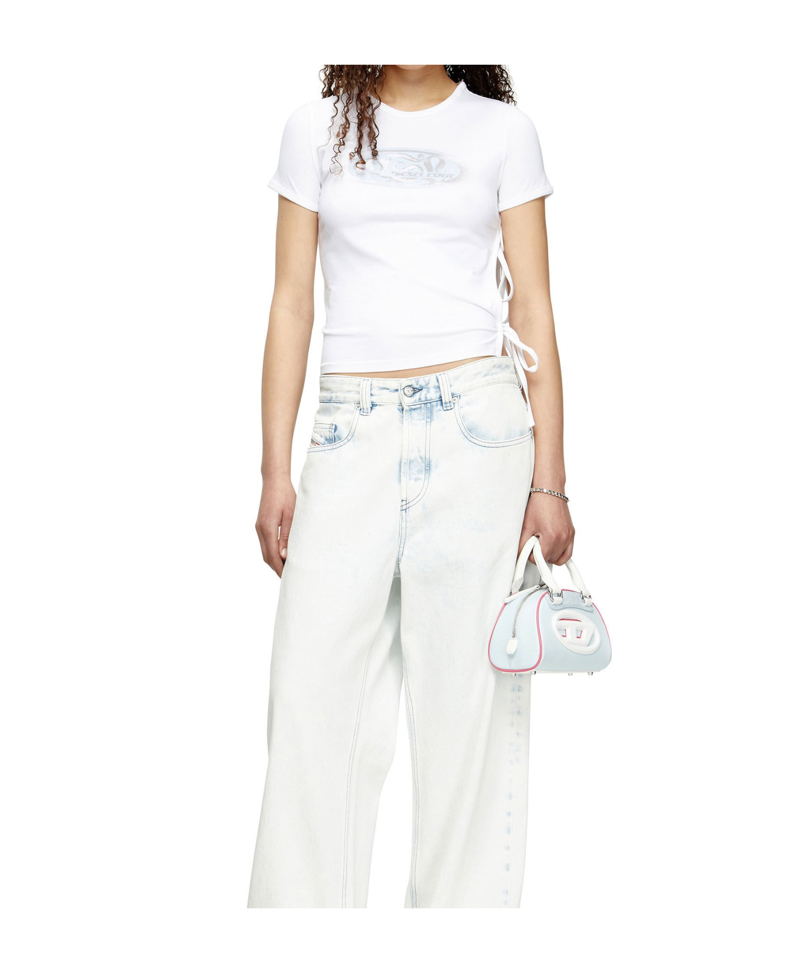 Diesel T-laya T-shirt White