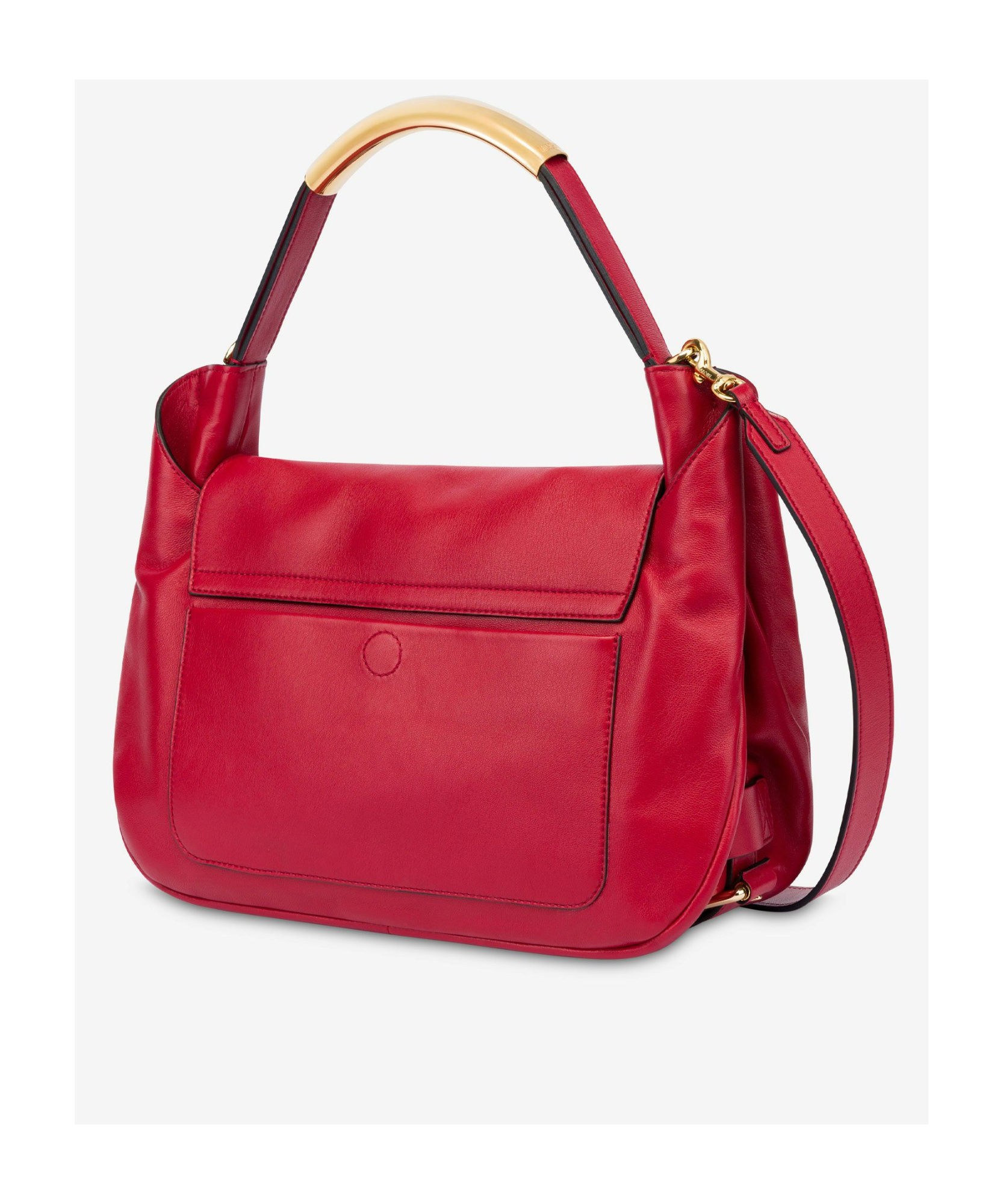 Moschino Handle Me Tote Bag In Red