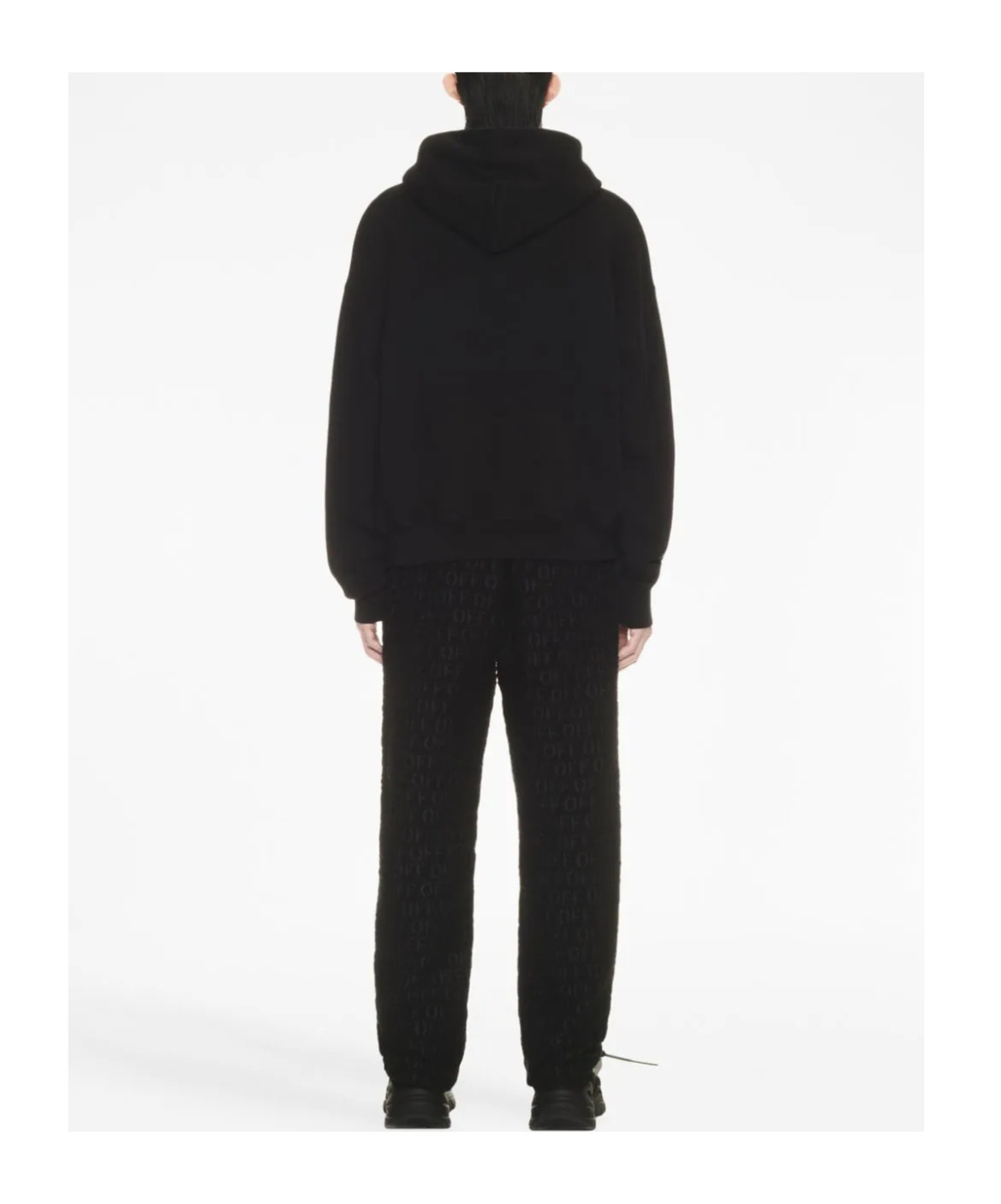 Off-white Off White™ Black Caravaggio Mery Print Hoodie