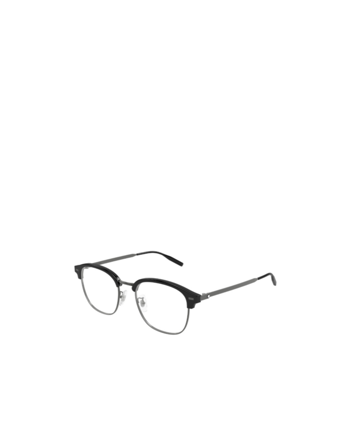 Montblanc Browline Glasses In Gray