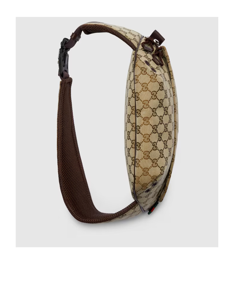 Gucci Gg Small Waist Pack In Nude