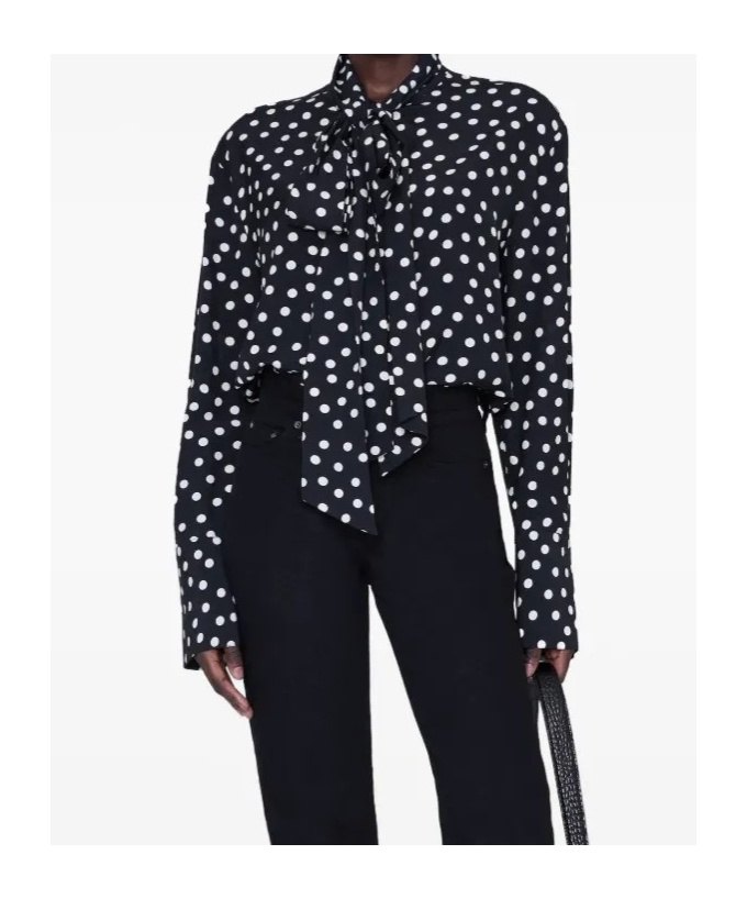 Anine Bing Long-sleeved Shirt In Black