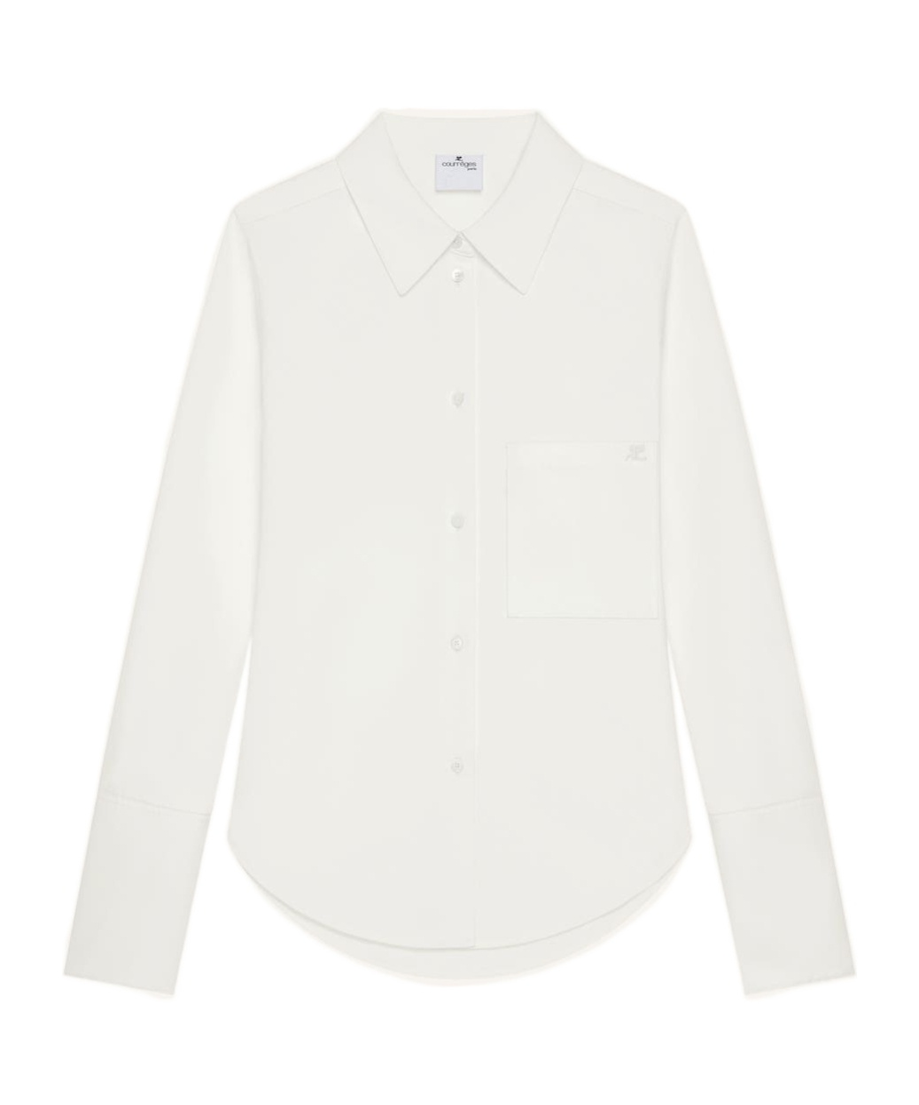 Courrèges Button-up Shirt In White
