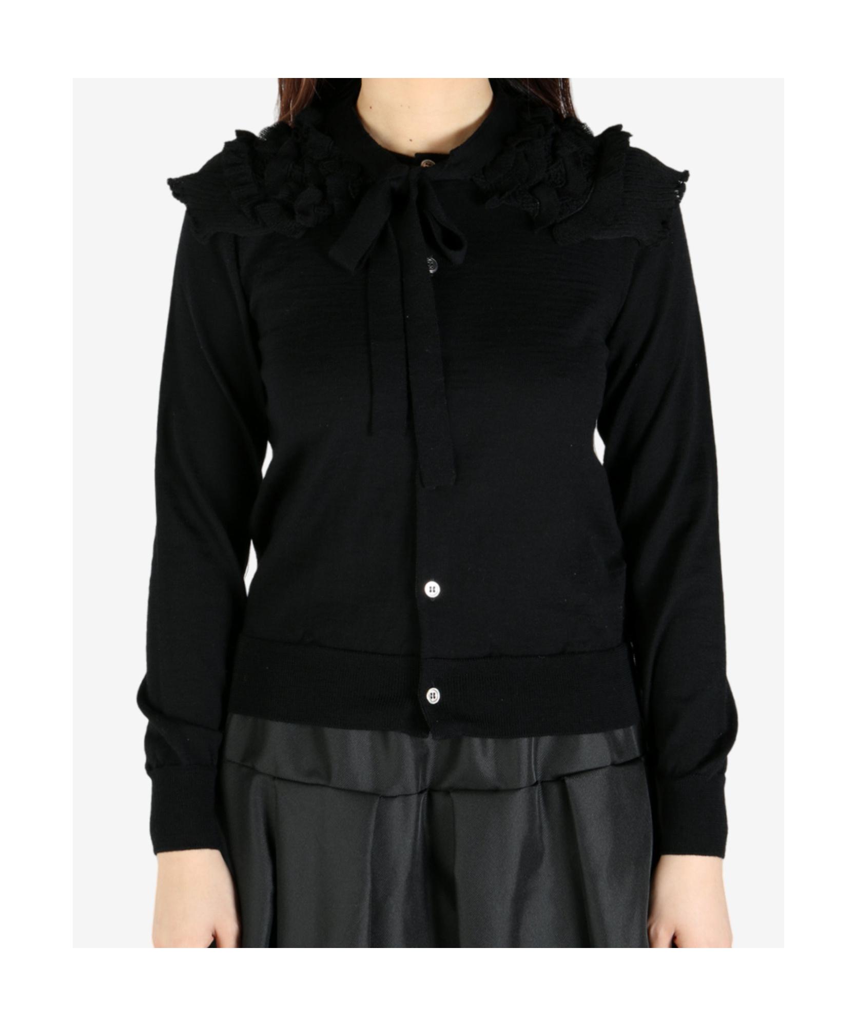 COMME DES GARÇONS WOOL CARDIGAN