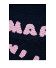 Marni Logo Scarf In Black