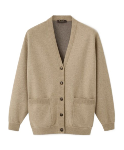 Loro Piana Rio Bodro Cardigan In Neutral