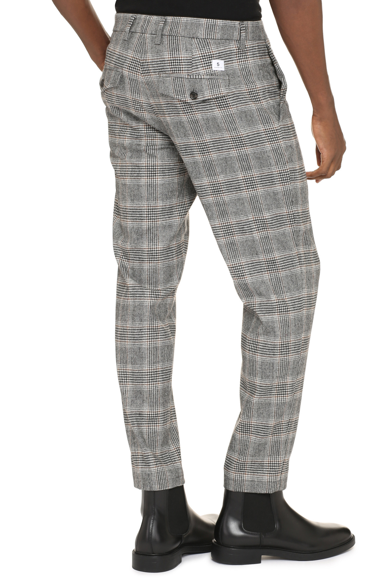 Department Five Department 5 Setter Chino Pants In Wool Blend In Gray