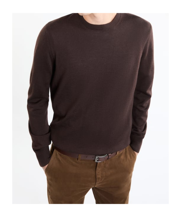 Fay Maglia Girocollo Sweater In Black