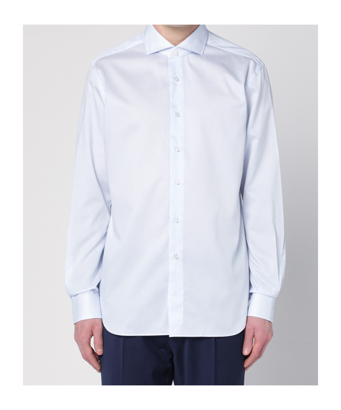 Xacus Long-sleeved Shirt In White