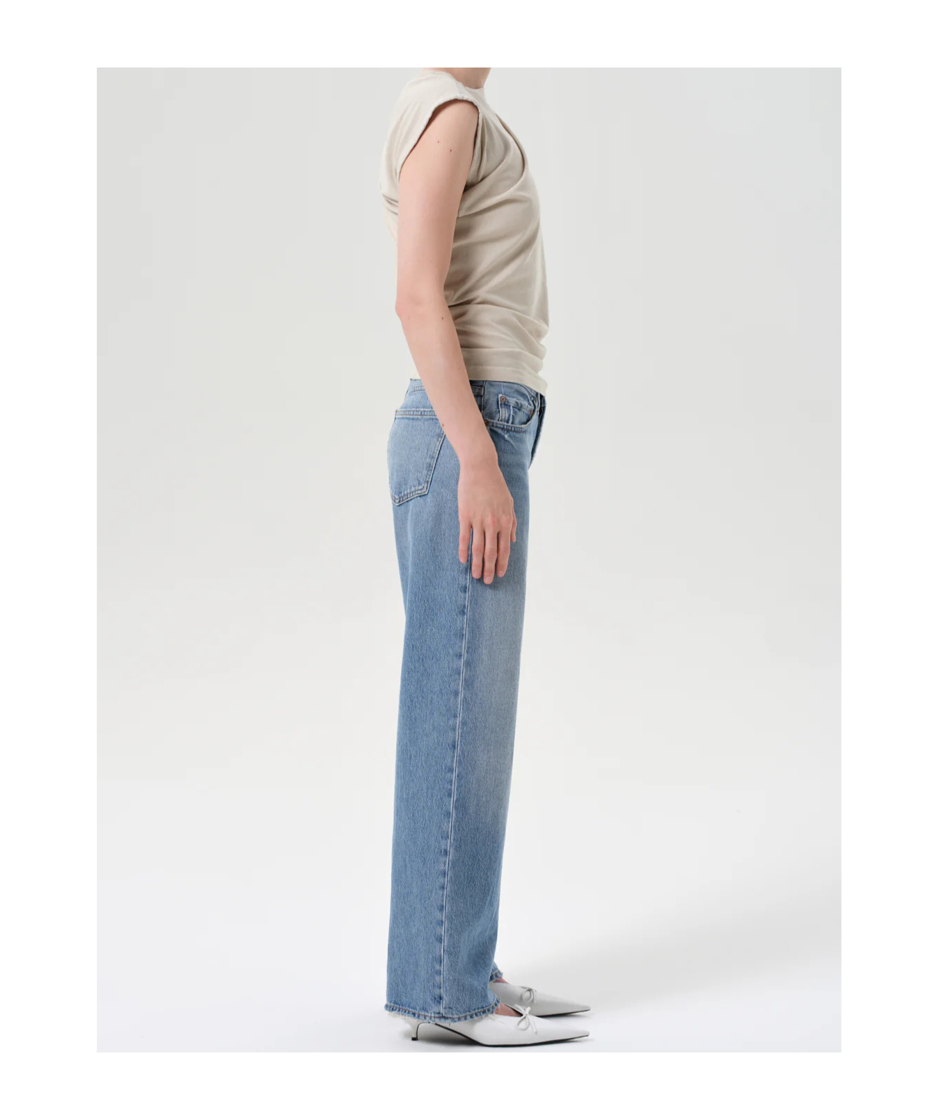 Agolde Straight-leg Jeans In Blue