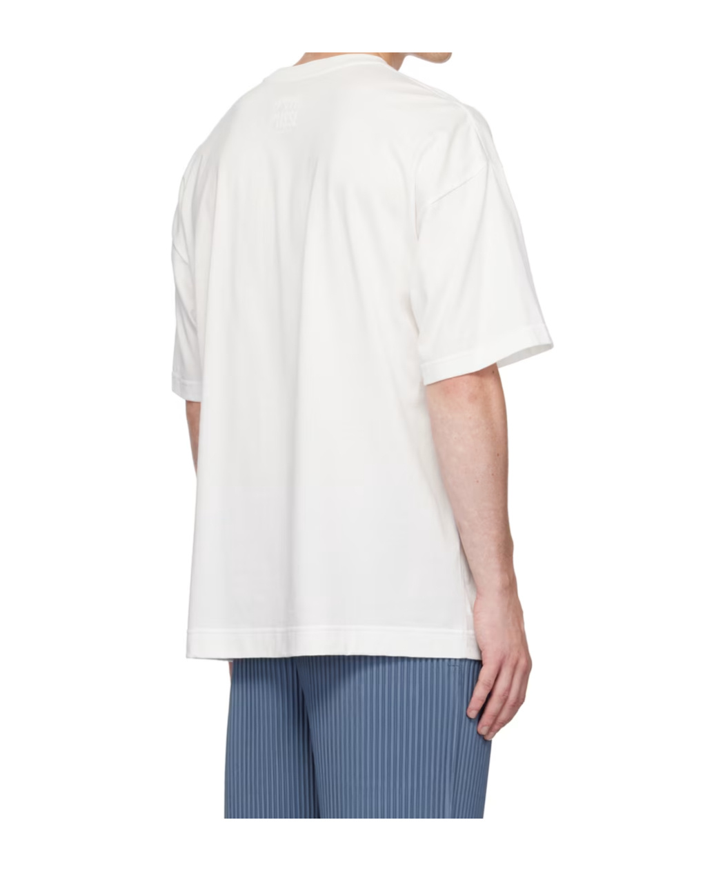 Issey Miyake Pattern Printed T-shirt In White