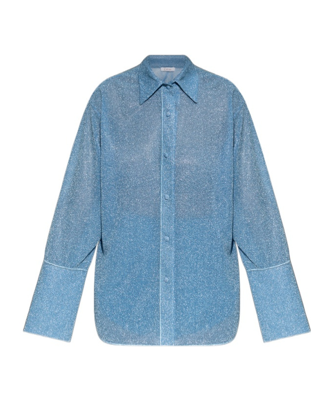 Oseree Shirt With Wide Sleeves