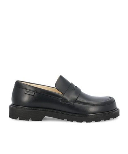Loewe Blaze Loafers In Black