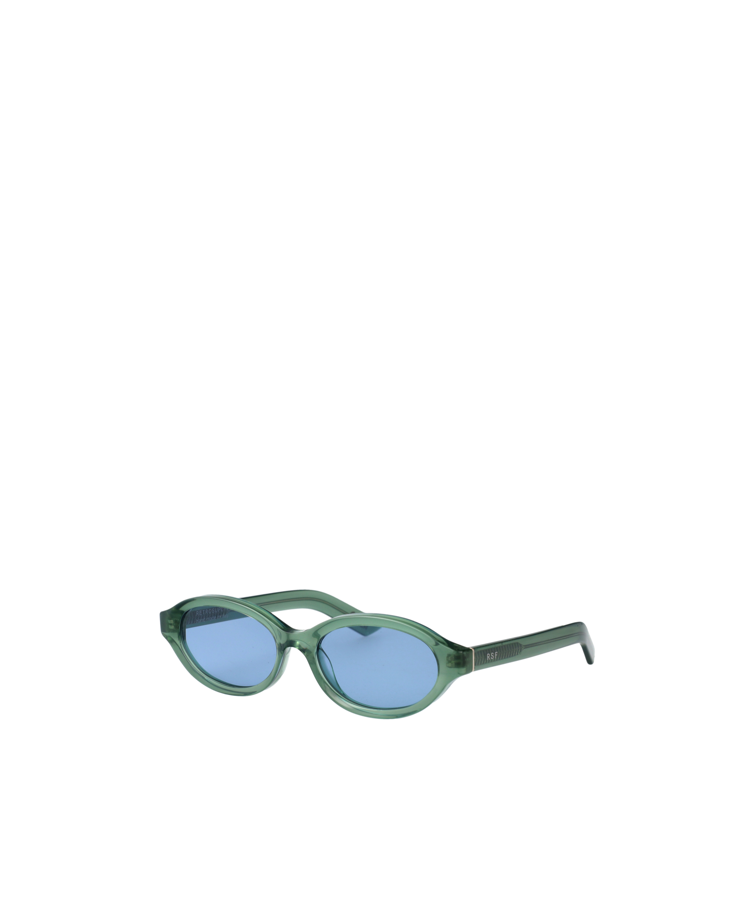 Retrosuperfuture Geometric Sunglasses In Green