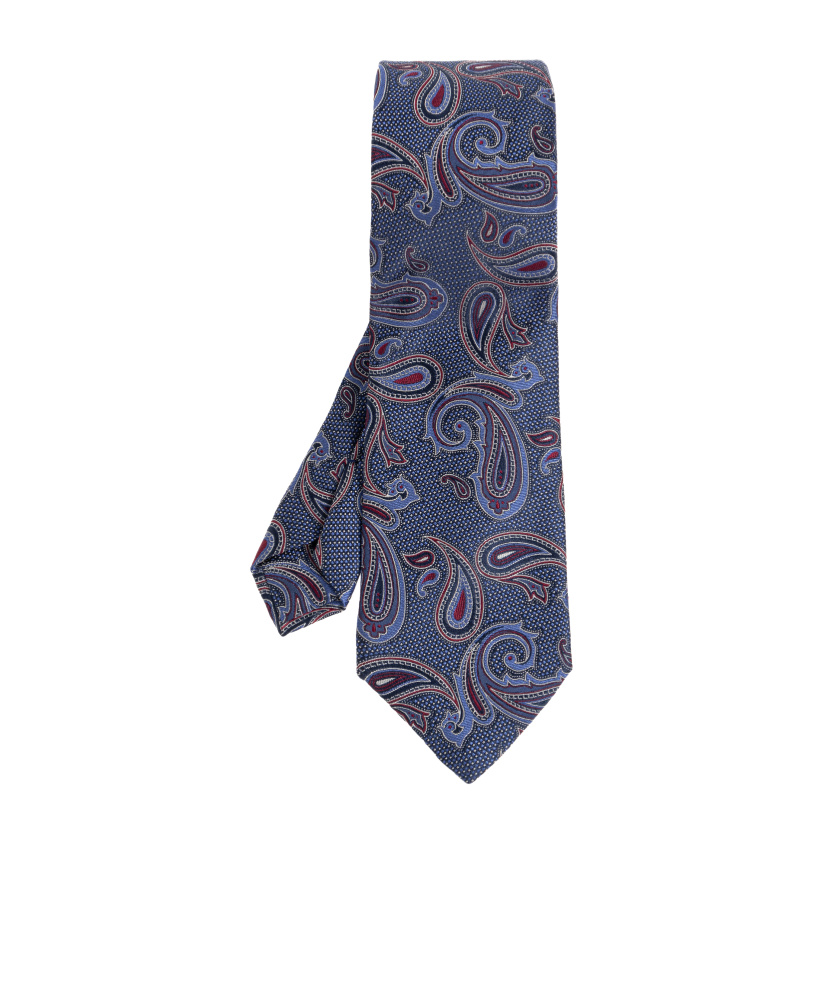 Etro Pointed Tie In Blue