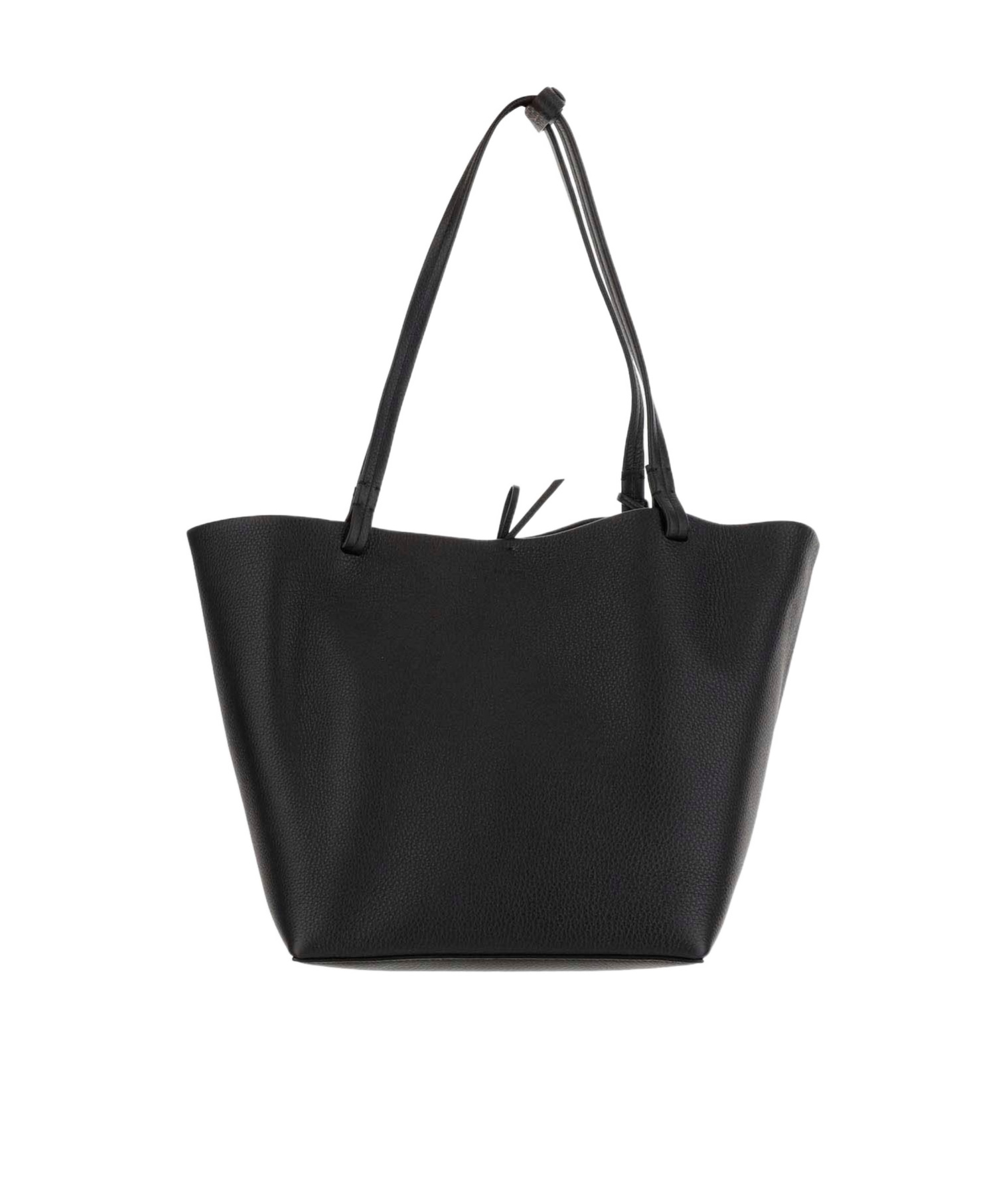 The Row Logo Shoulder Bag In Black