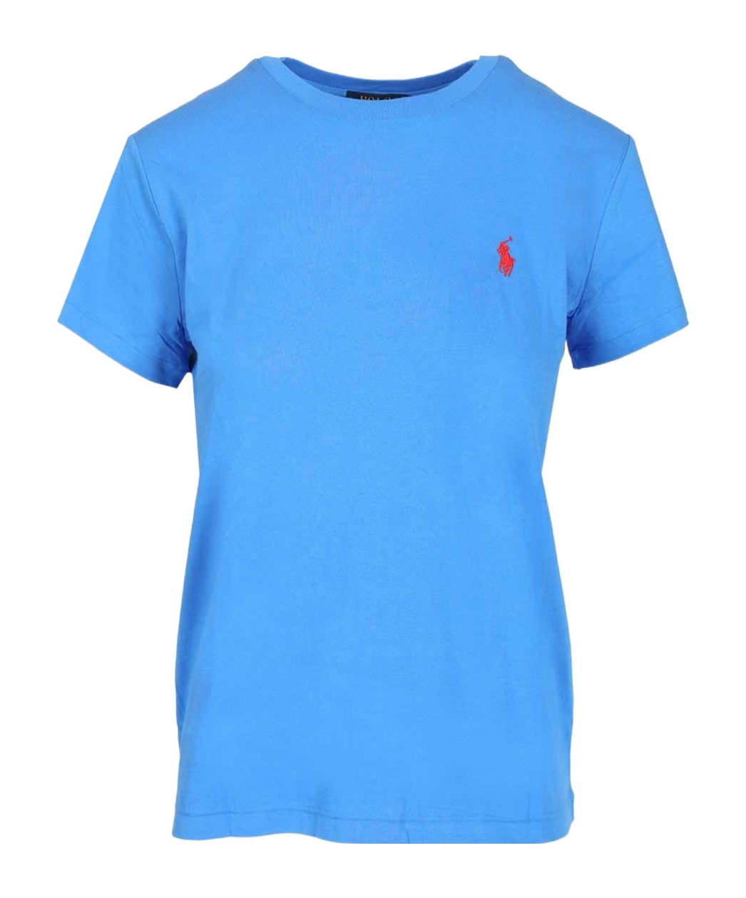 Polo Ralph Lauren Logo Embroidered Crewneck T-shirt In Blue