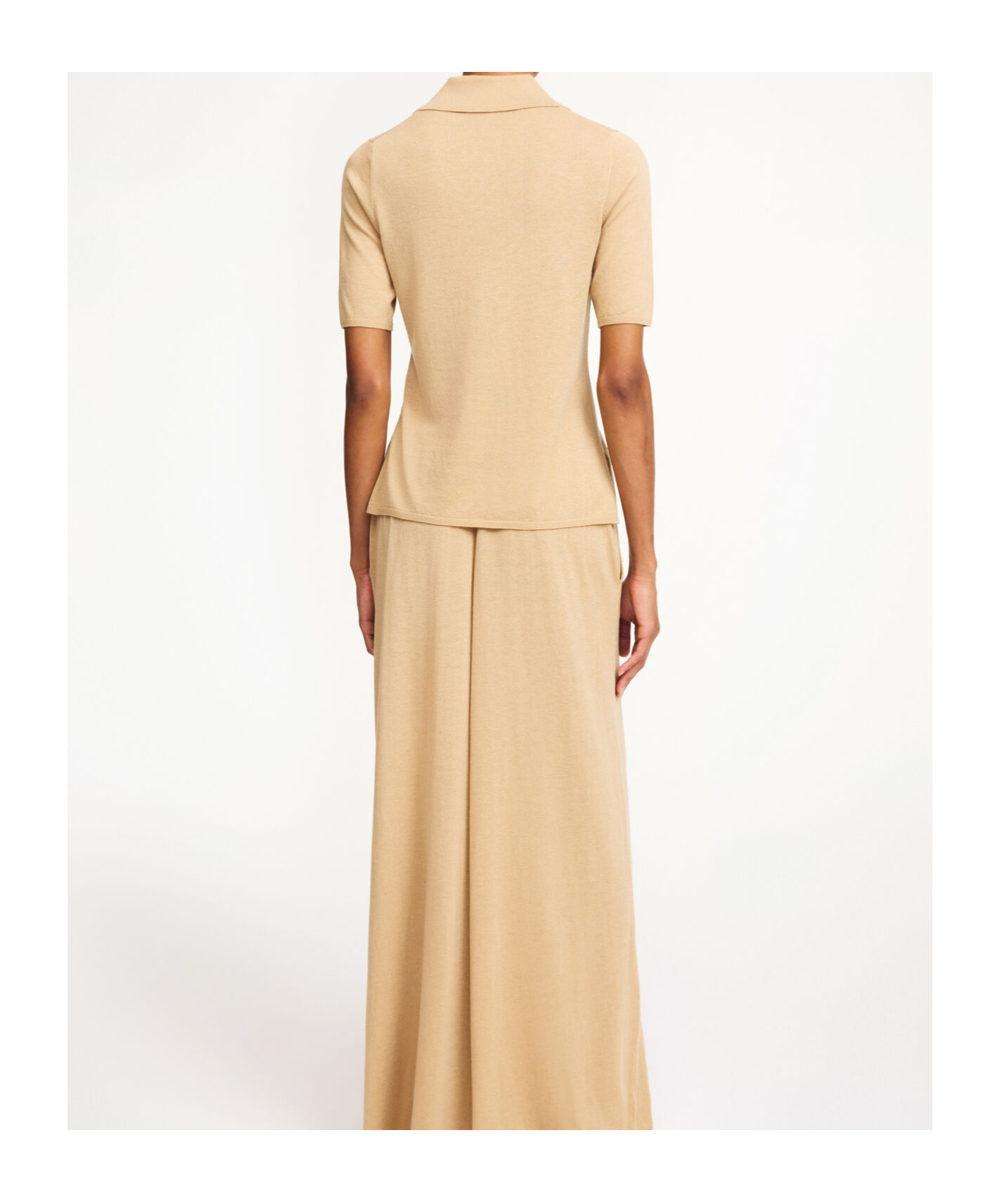 By Malene Birger Dotta Knitted Top In Neutral