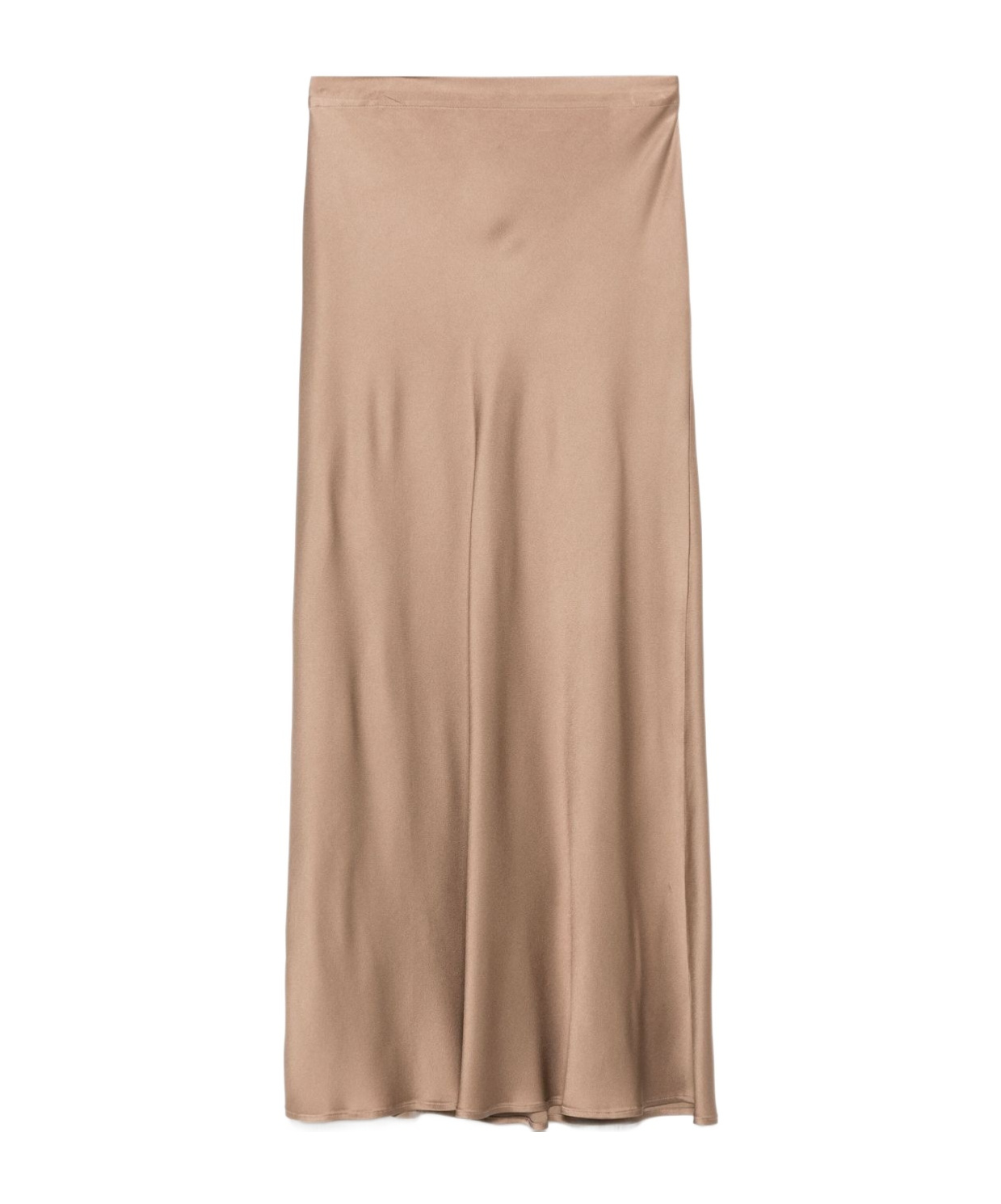 Antonelli Elastic Pleated Midi Skirt
