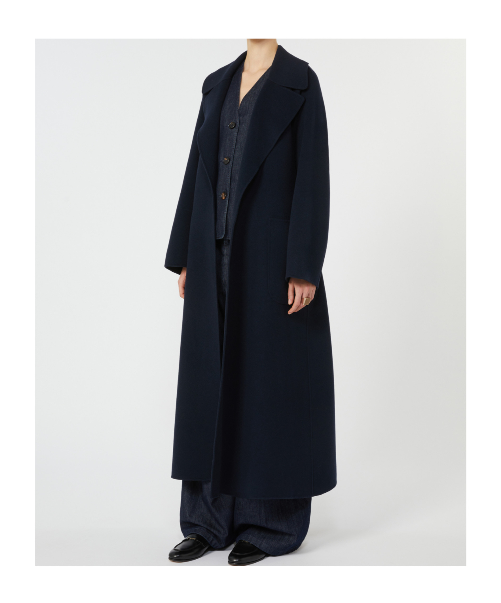 MAX MARA WOOL ROBE COAT