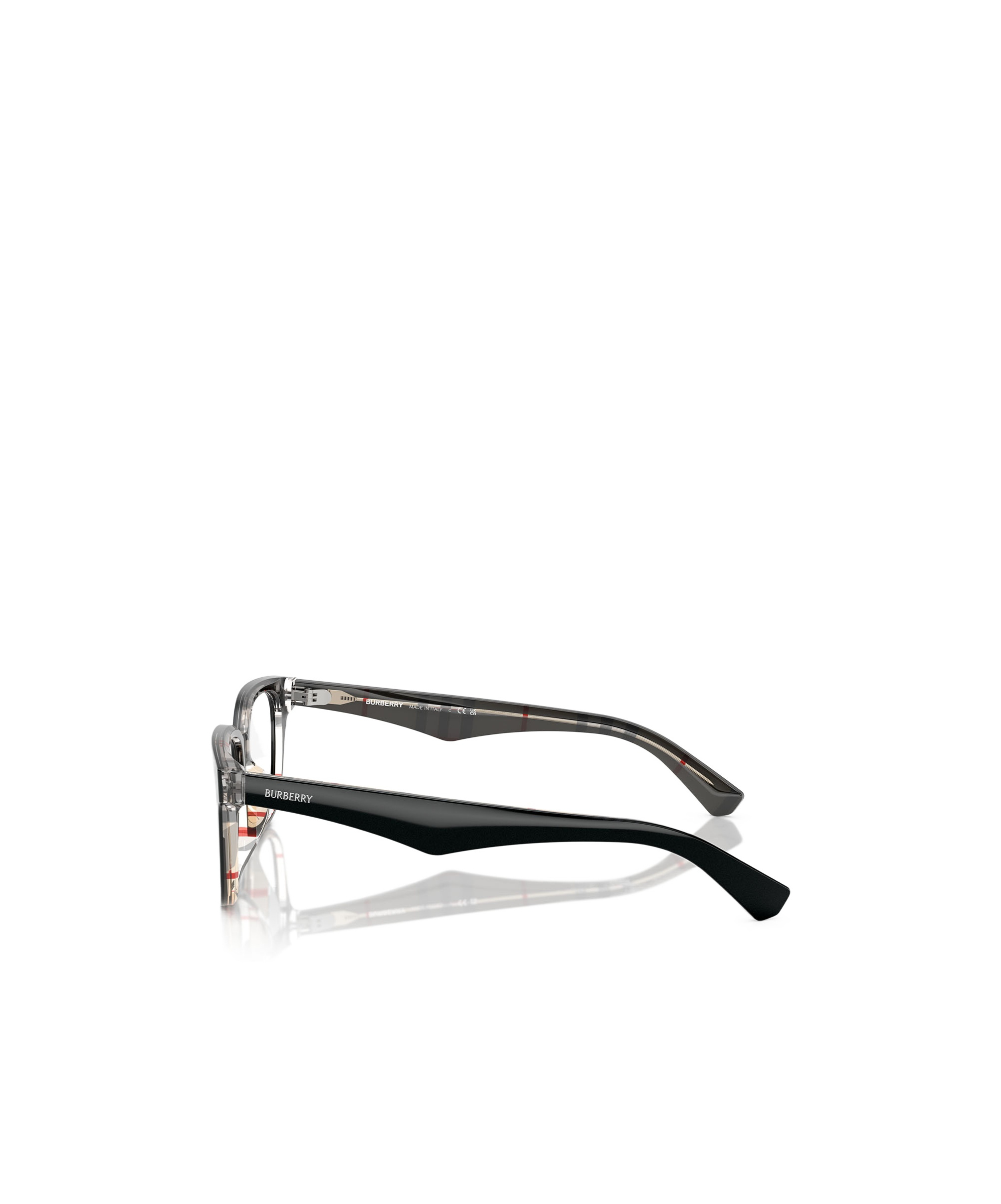 Burberry Eyewear Square Frame Glasses In Black