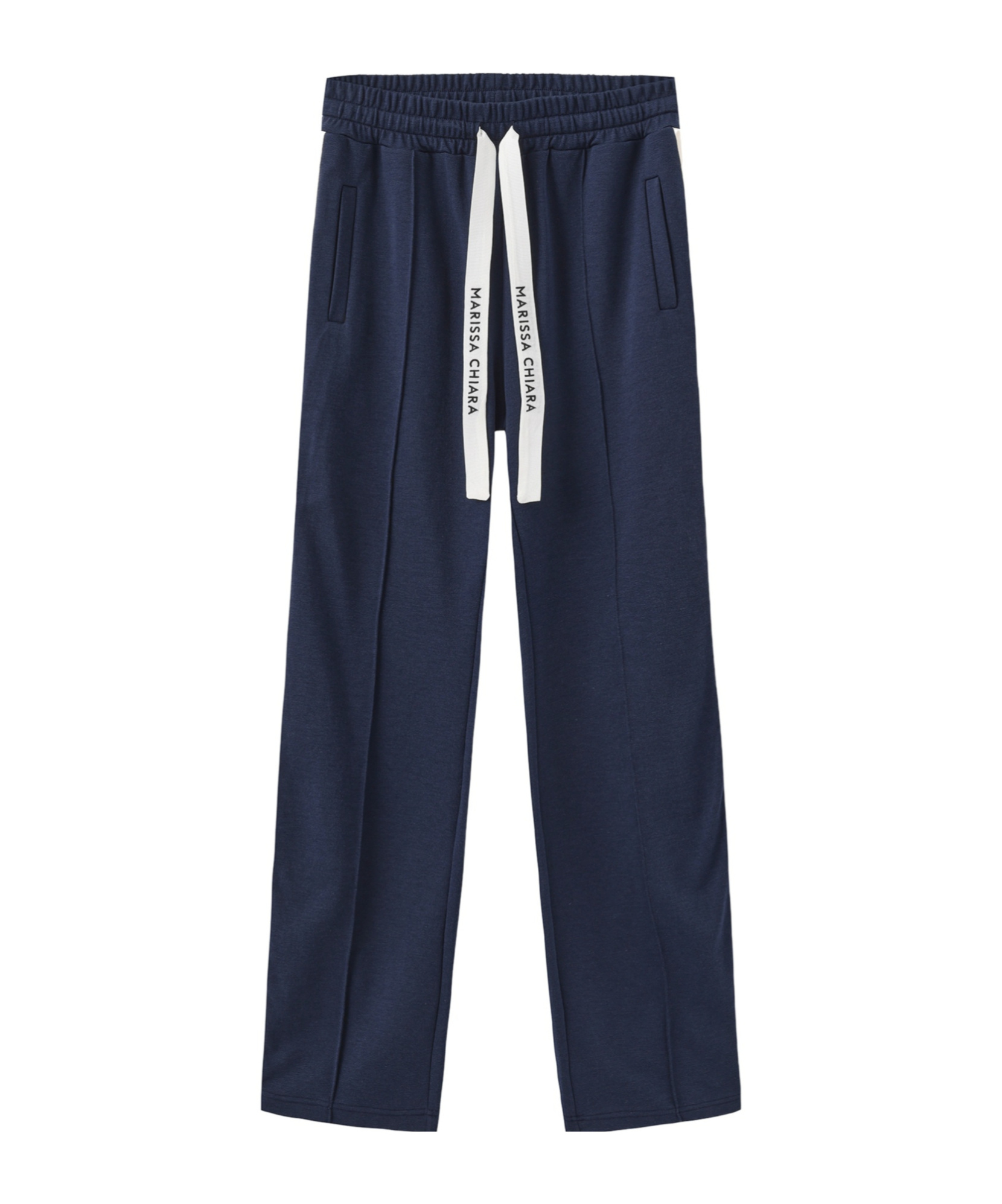 Marissa Chiara Drawstring Sweatpants In Blue