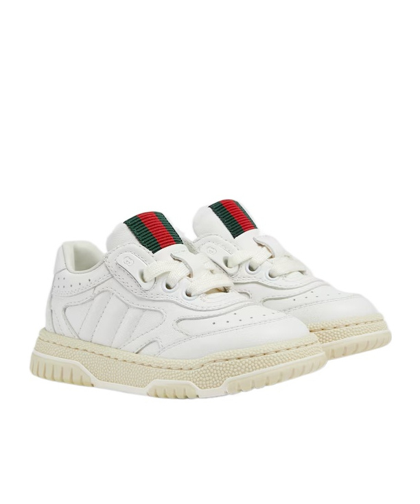 Gucci Sneaker With Interlocking G In White